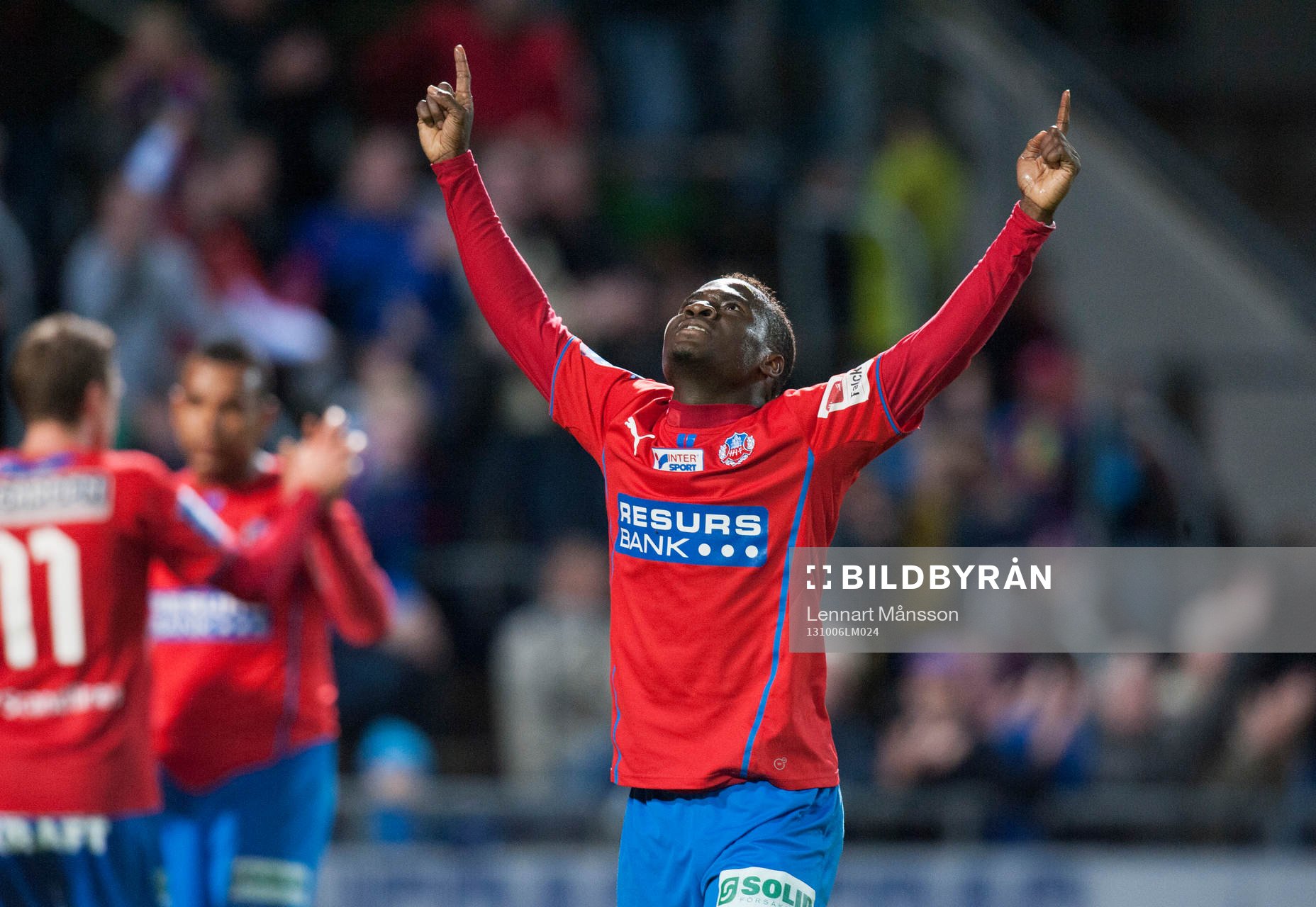 Helsingborgs Alvaro Santos har gjort 4-2