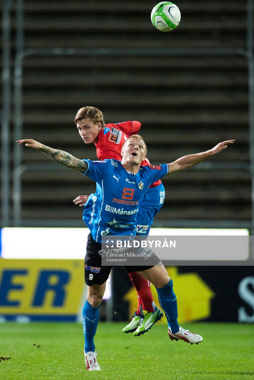 Helsingborgs Carl Johansson och Halmstads Gudjon