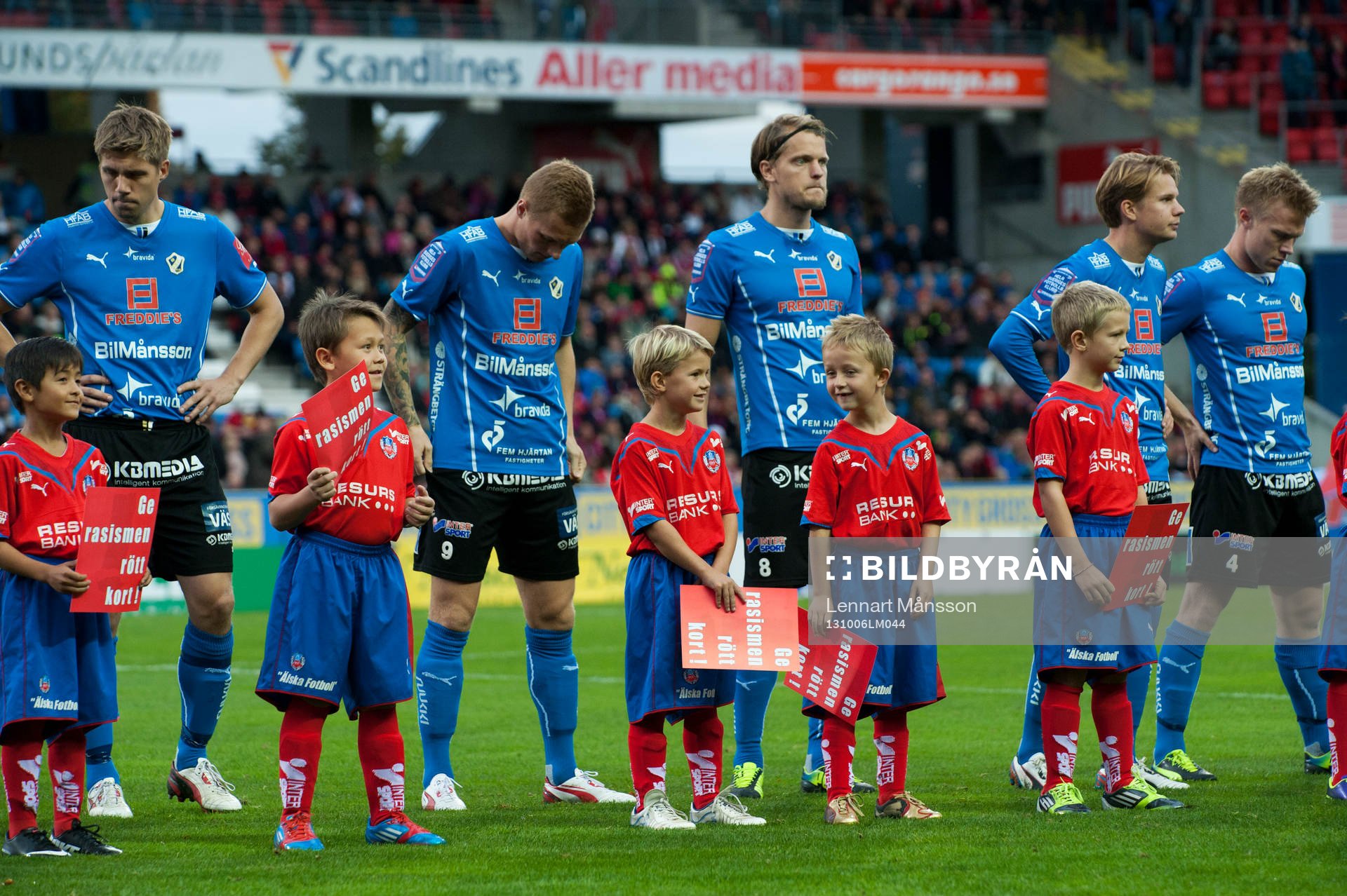 Rött kort till rasismen i allsvenskan mellan Helsingborg