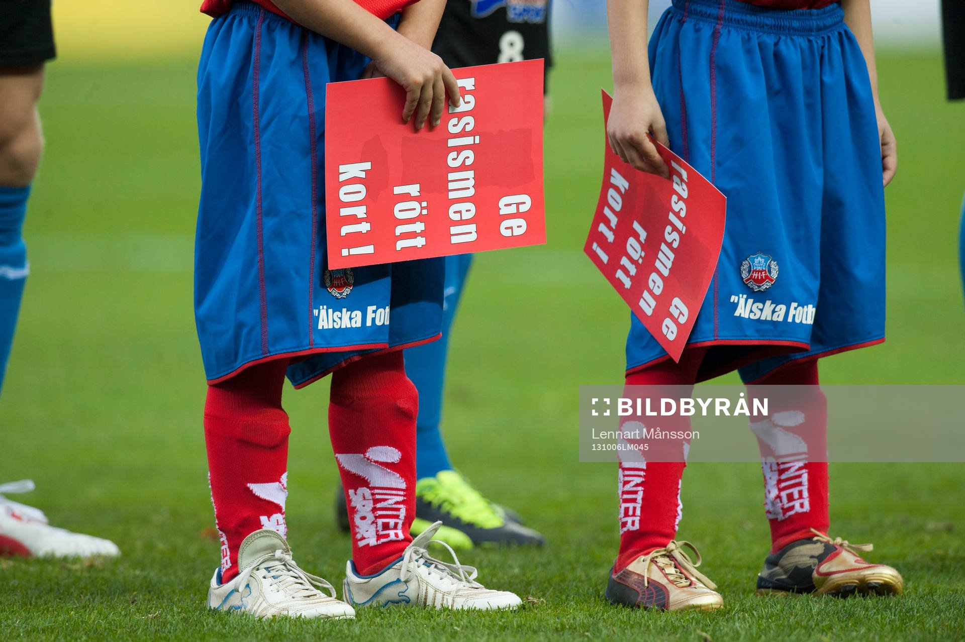 Rött kort till rasismen i allsvenskan mellan Helsingborg