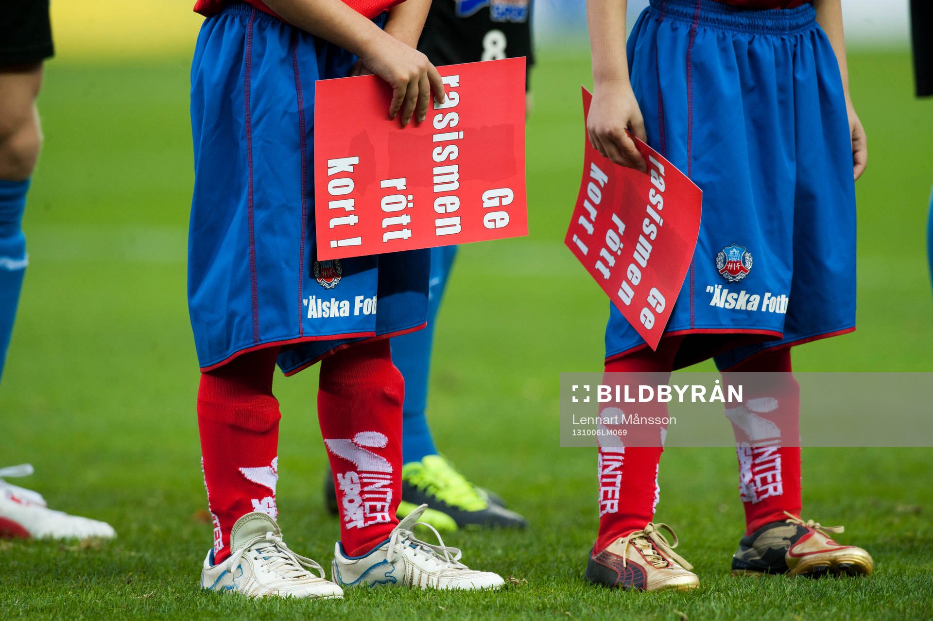 Rött kort till rasismen i allsvenskan mellan Helsingborg