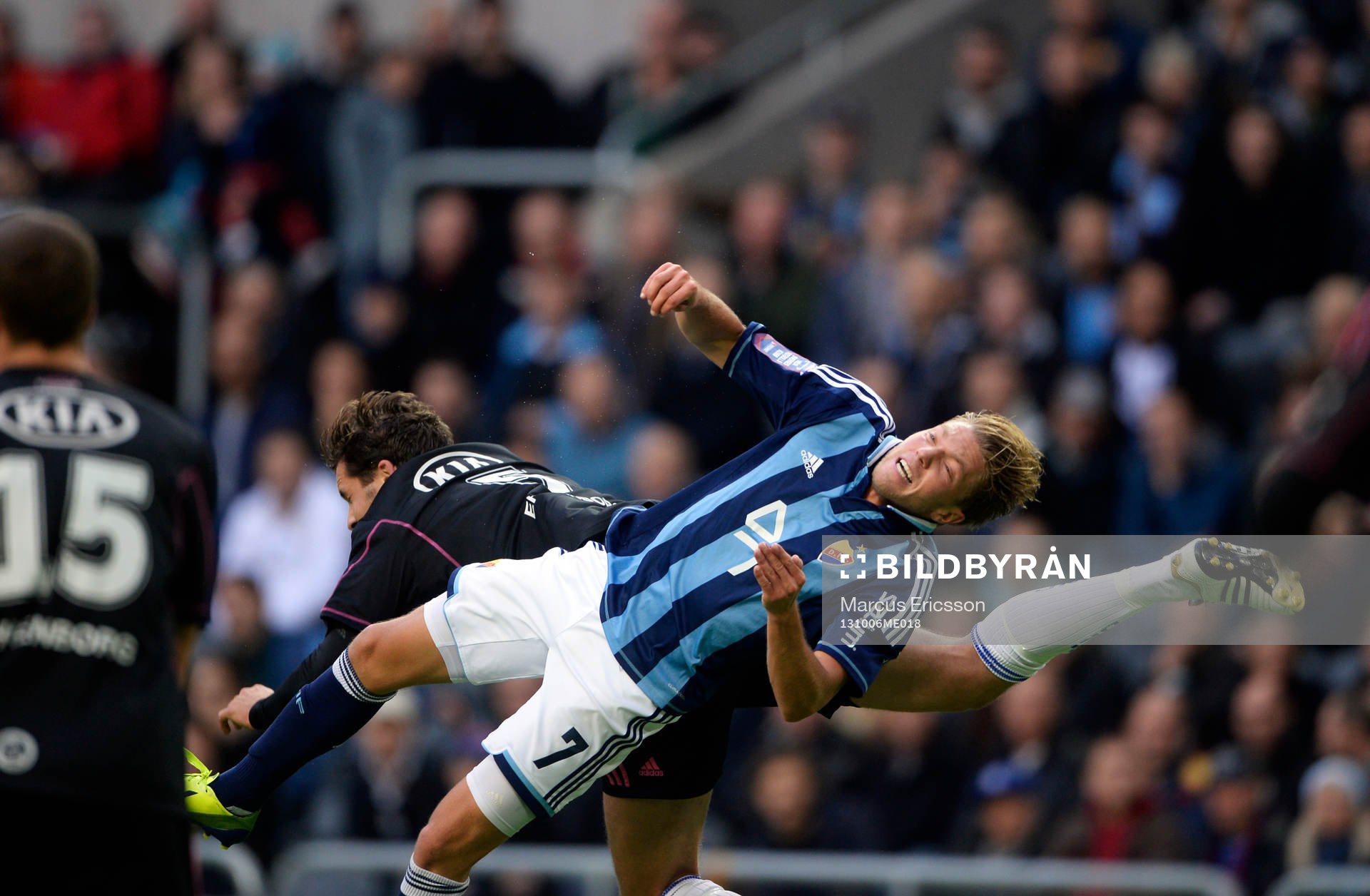 IFK Göteborgs Philip Haglund och Djurgårdens Martin