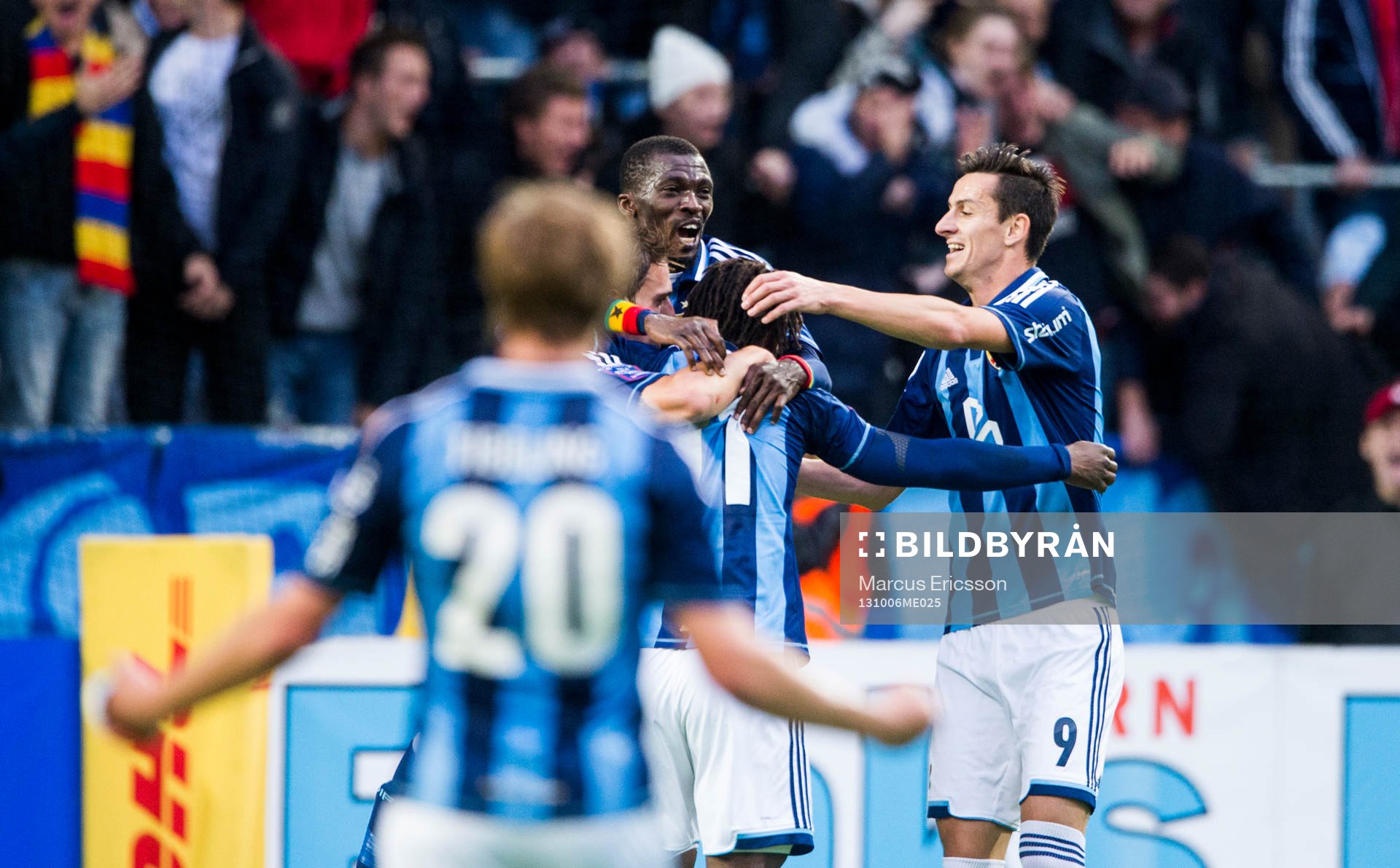 Djurgården kramar om Amadou Jawo