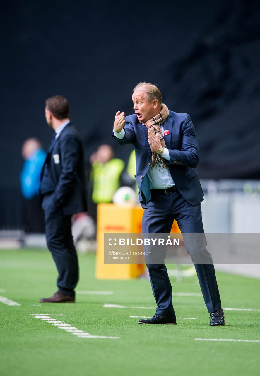 Djurgårdens tränare Per-Mathias Högmo