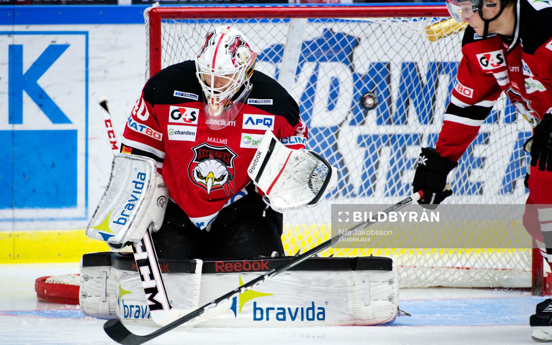 Malmös målvakt Pontus Sjögren släpper in 2-2