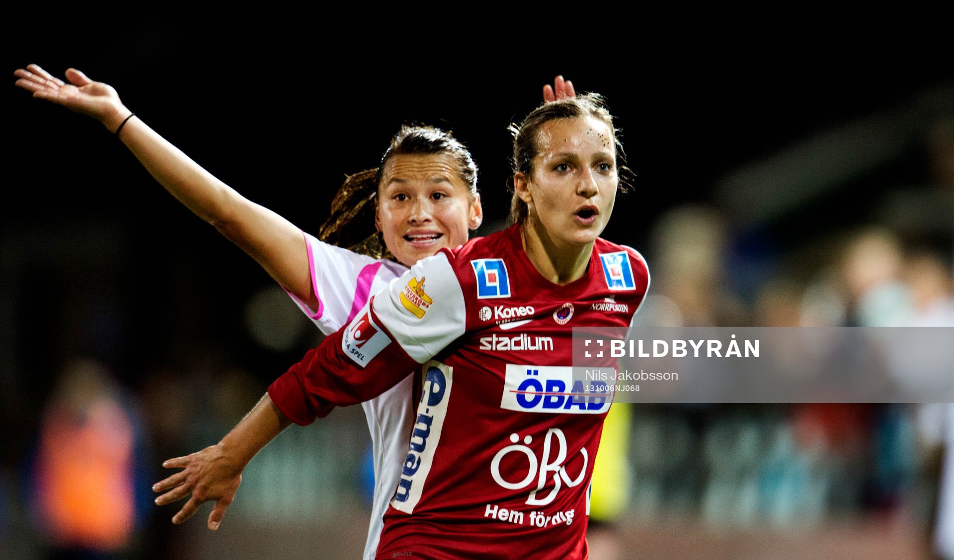 LdB Malmös Alexandra Riley och KIF Örebro Lucie Martinkova