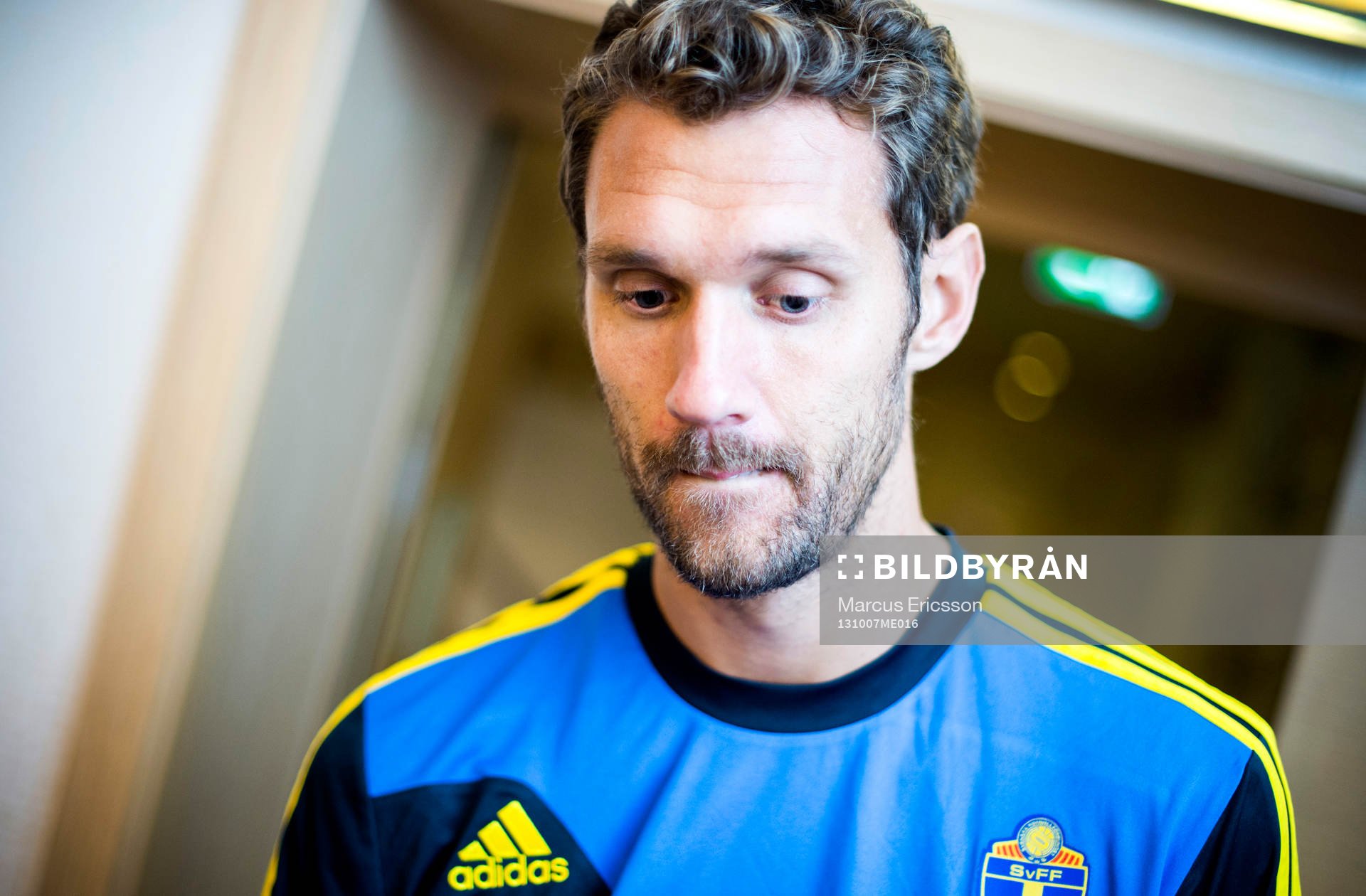 Mixed Zone med målvakten Andreas Isaksson