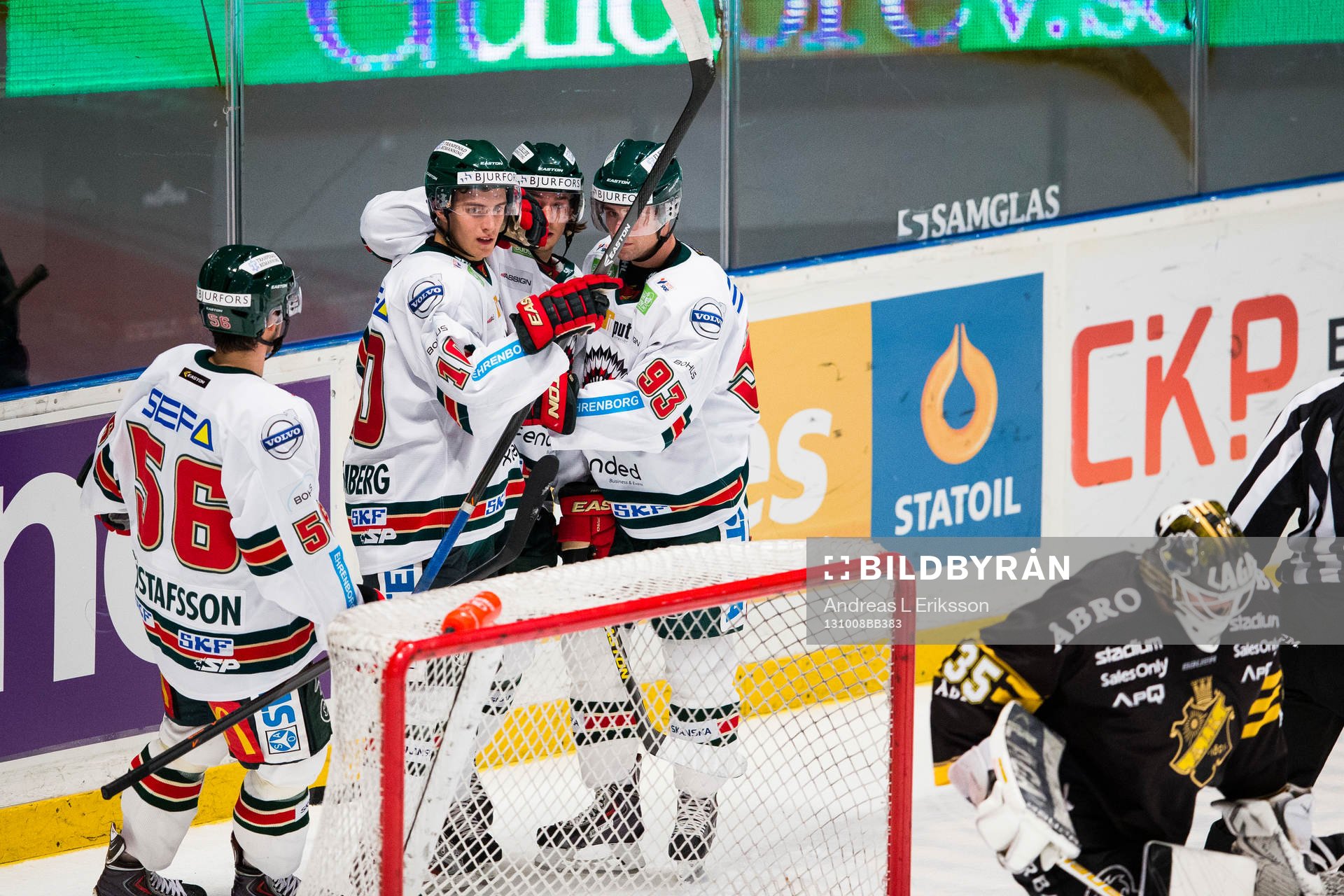 Frölundas Alexander Wennerberg jublar