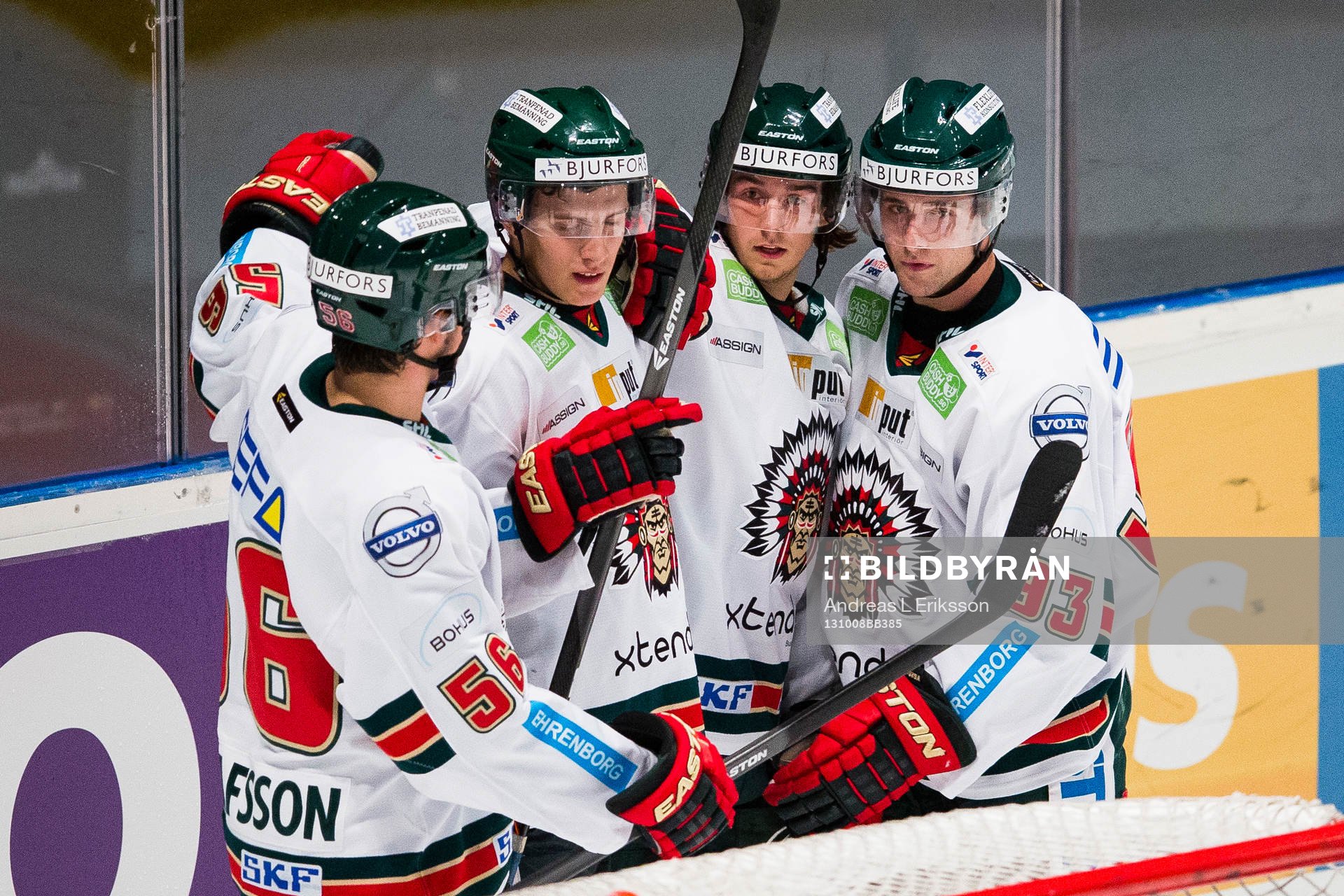 Frölundas Alexander Wennerberg jublar