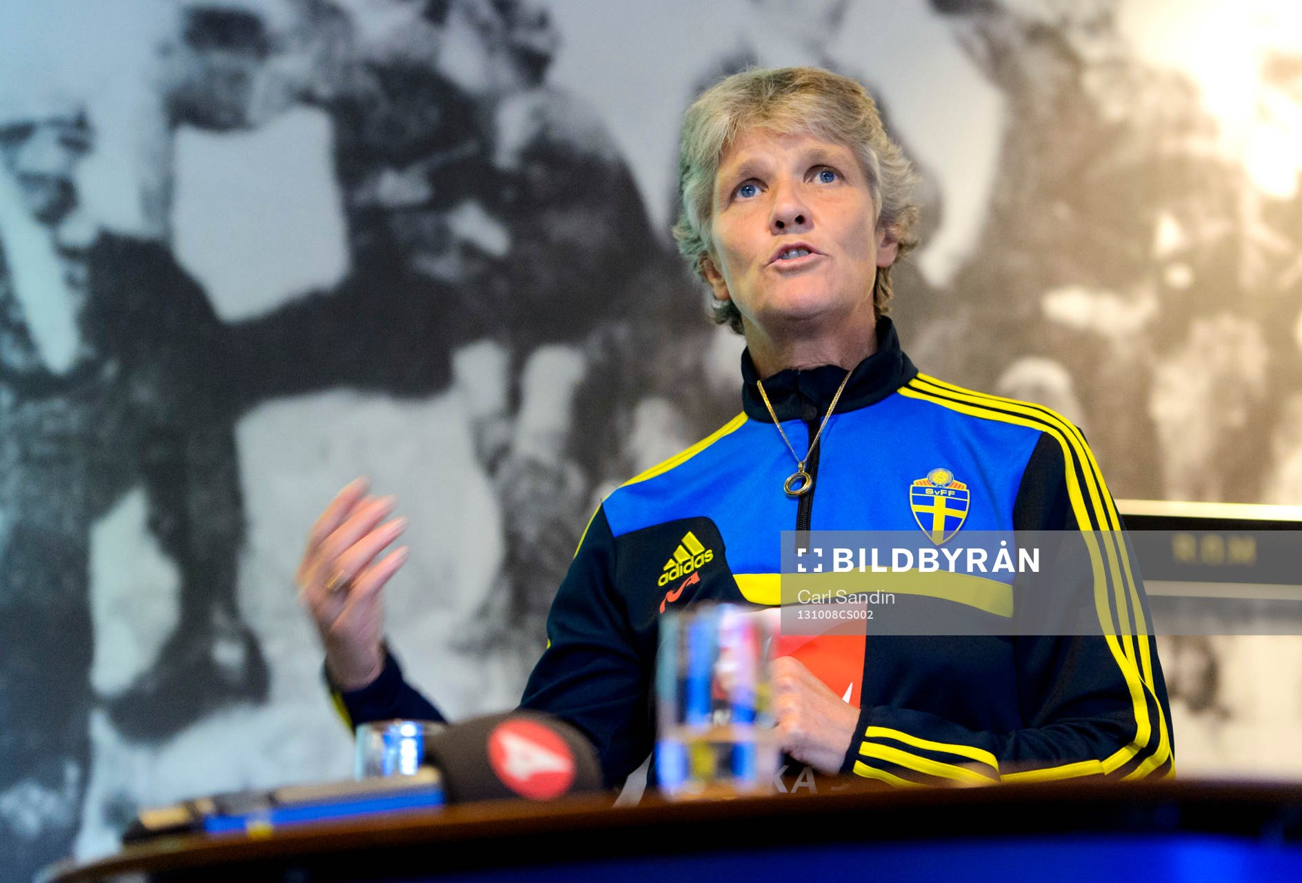 Sveriges förbundskapten Pia Sundhage