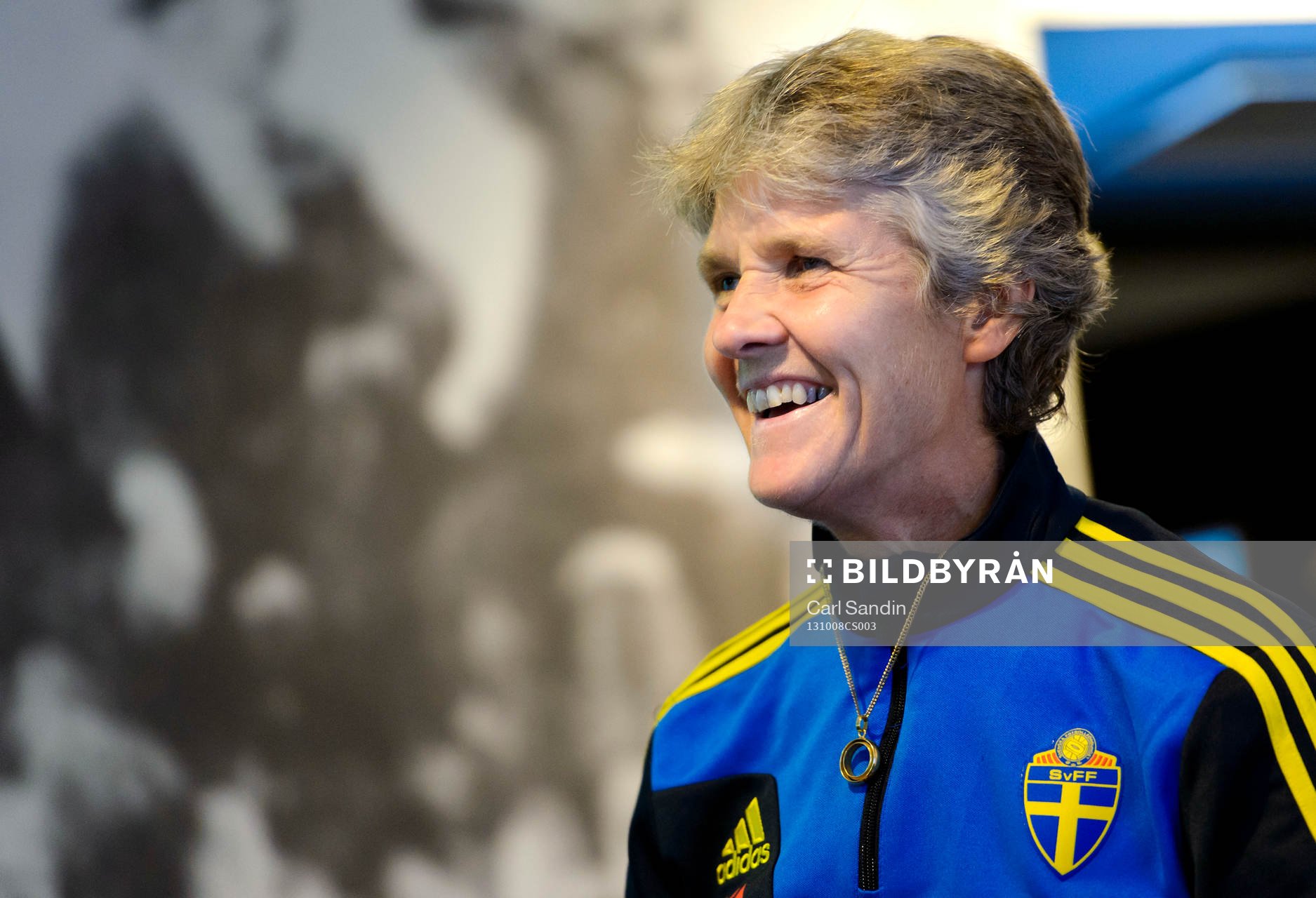 Sveriges förbundskapten Pia Sundhage