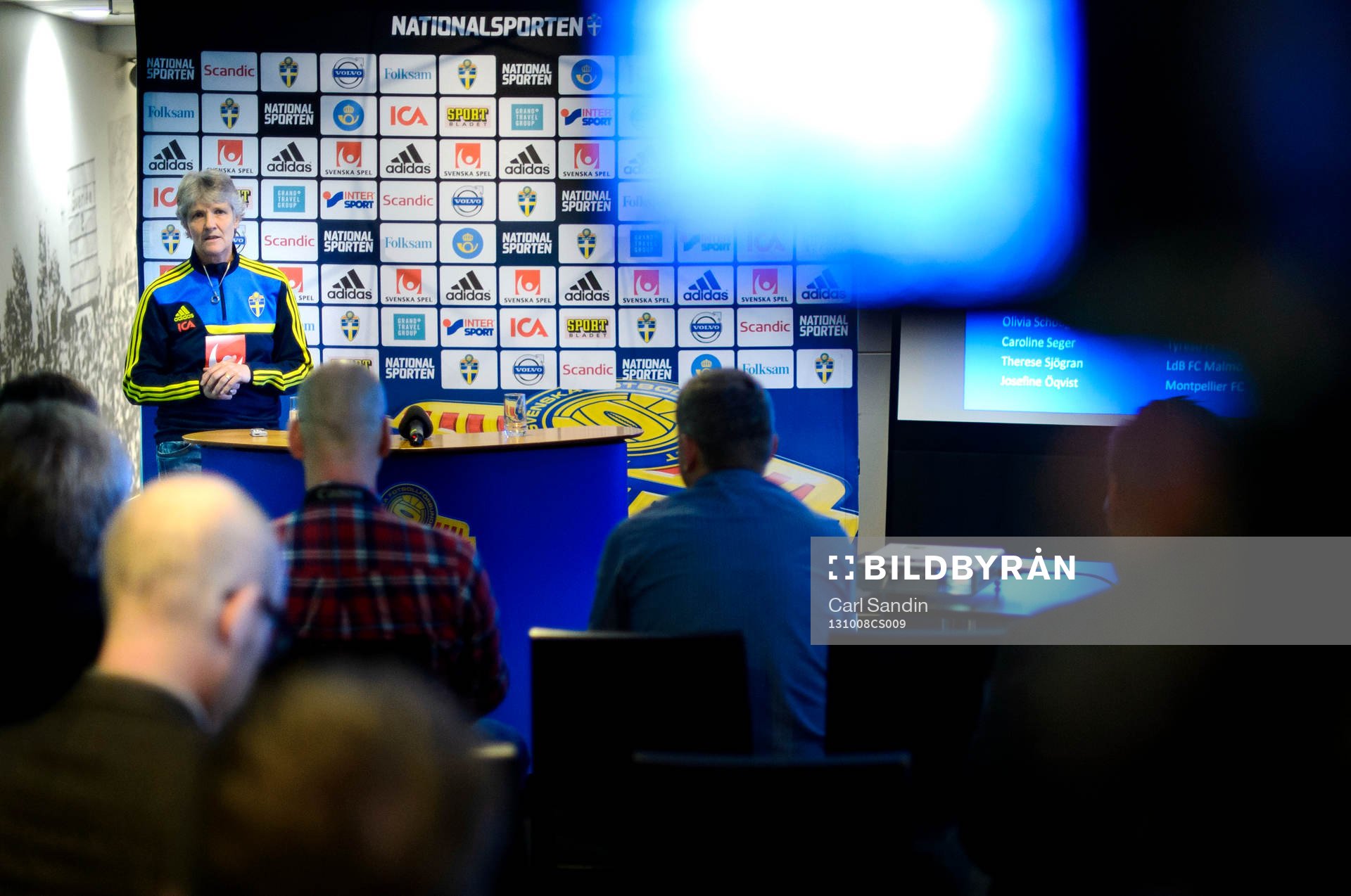 Sveriges förbundskapten Pia Sundhage