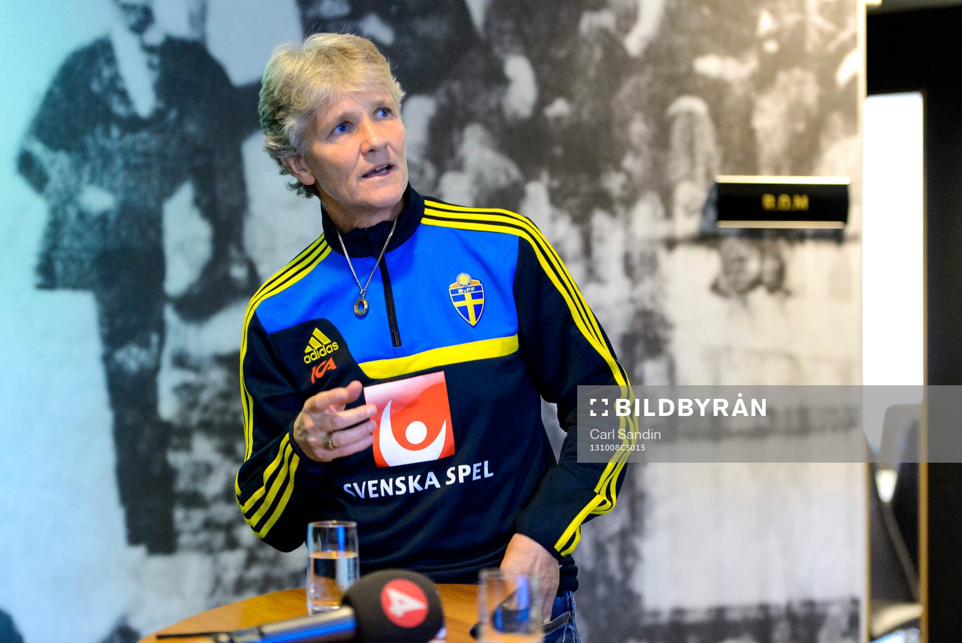 Sveriges förbundskapten Pia Sundhage