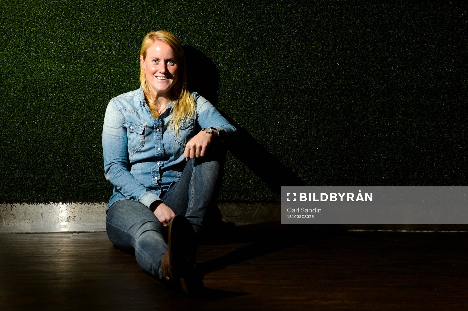 Sveriges målvakt Kristin Hammarström