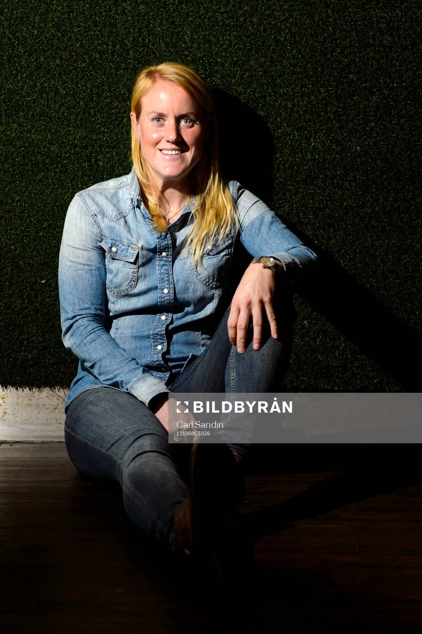 Sveriges målvakt Kristin Hammarström