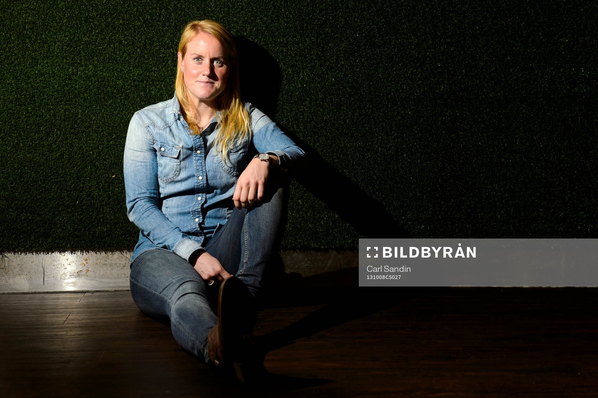 Sveriges målvakt Kristin Hammarström