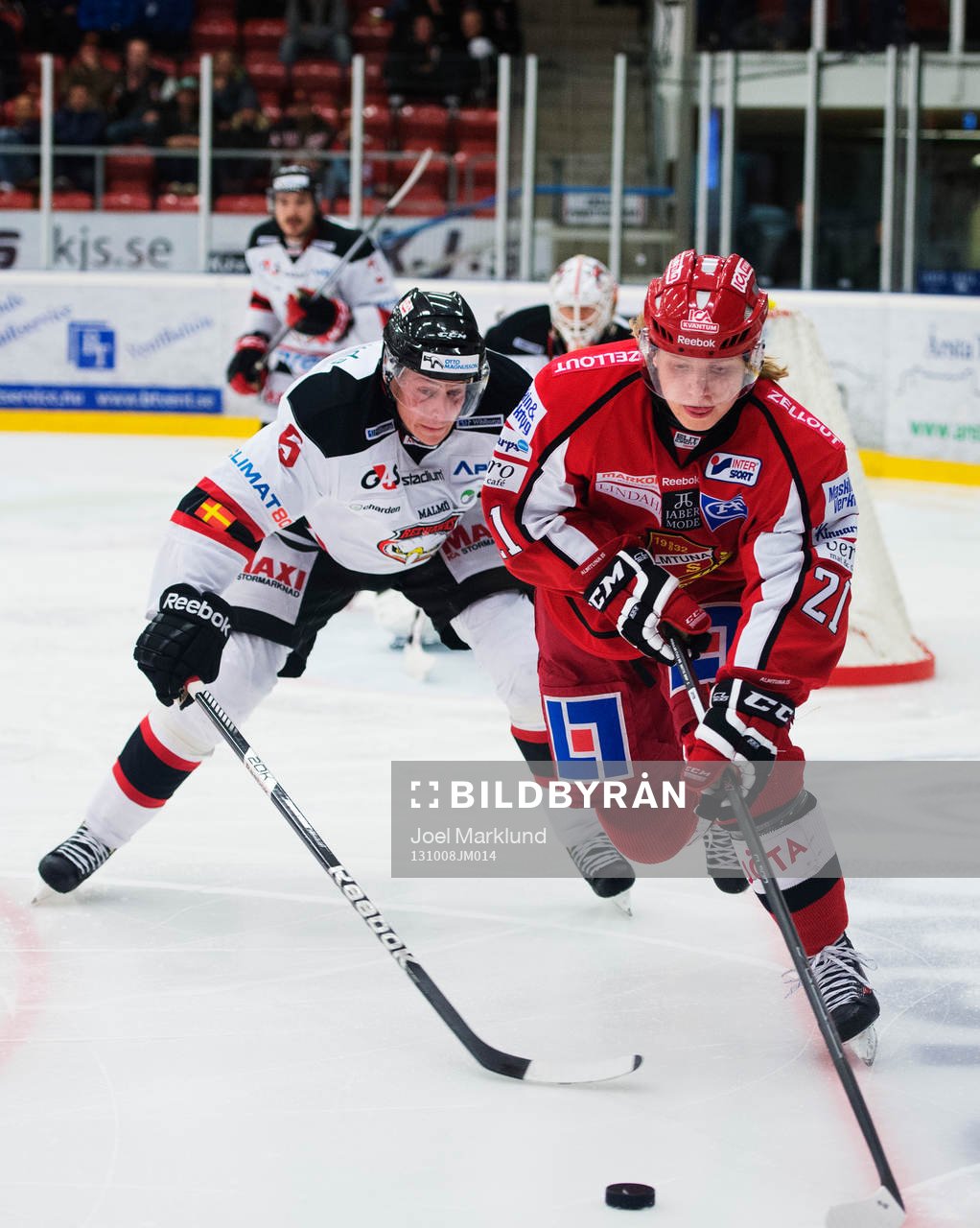 Malmös Johan Björk och Almtunas Sebastian Höglund