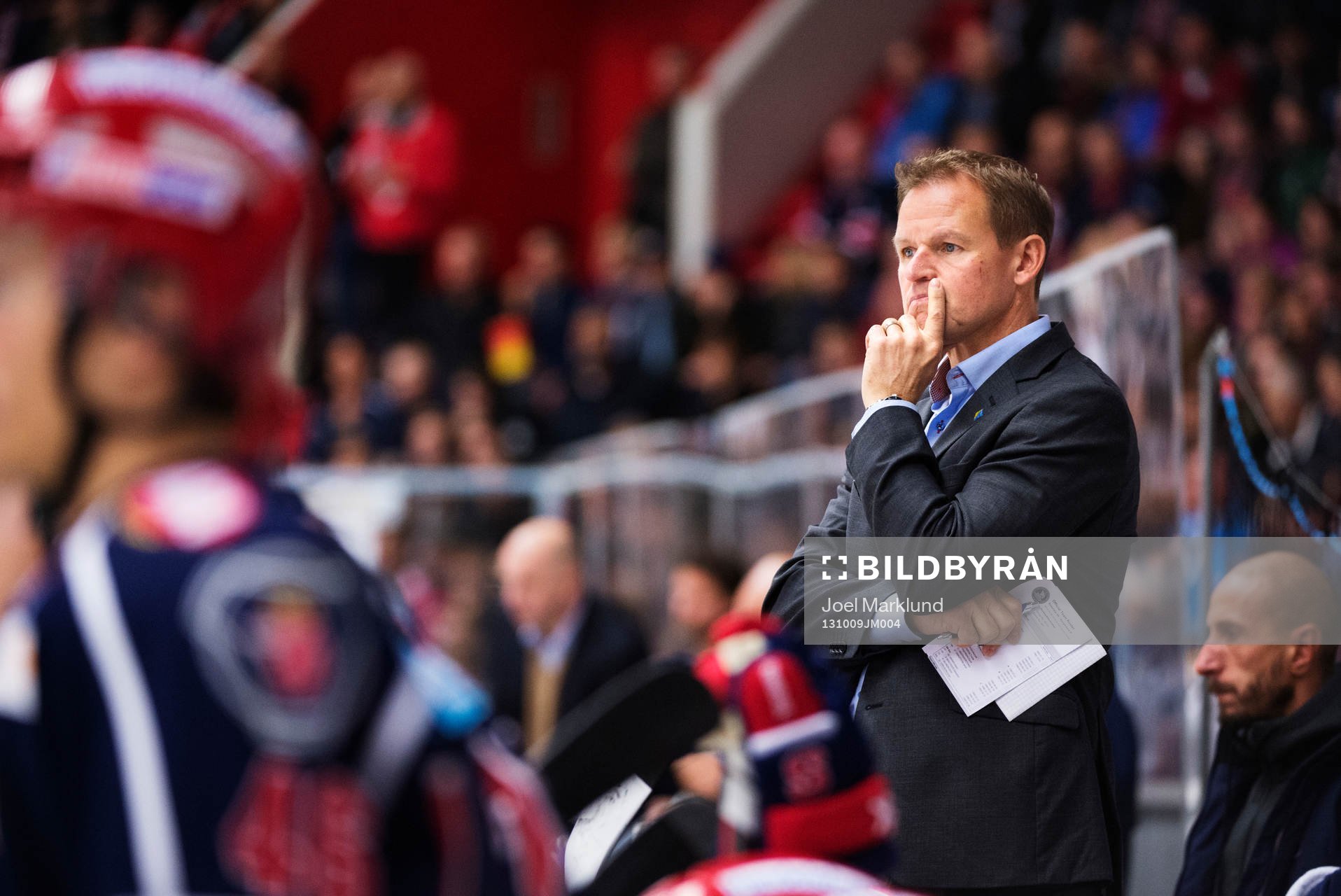 Södertäljes tränare Johan Strömwall