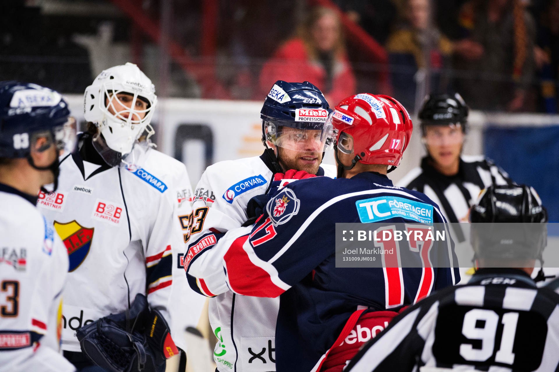 Djurgårdens Timmy Pettersson i bråk med Södertäljes