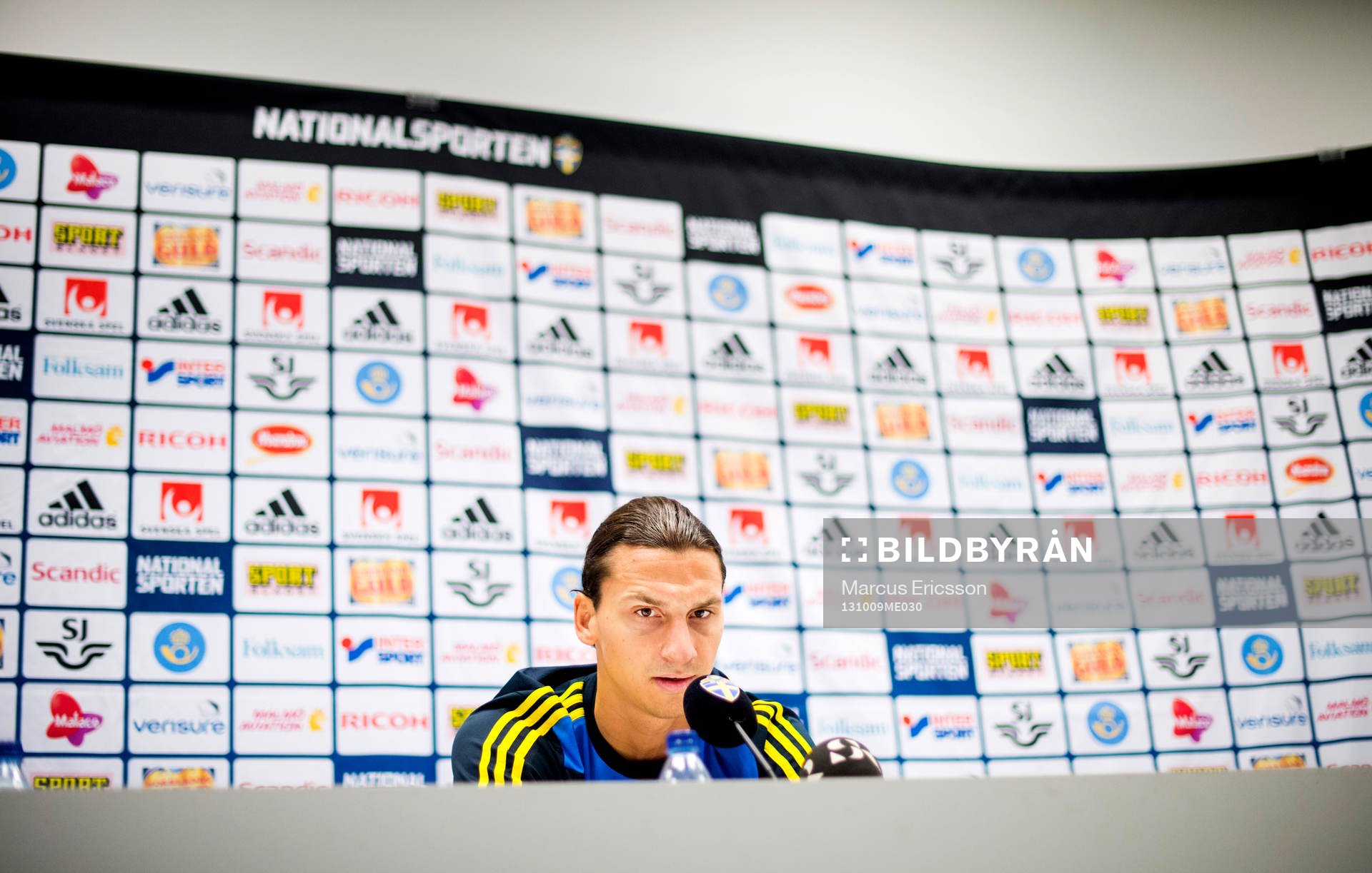 Presskonferens med Zlatan Ibrahimovic