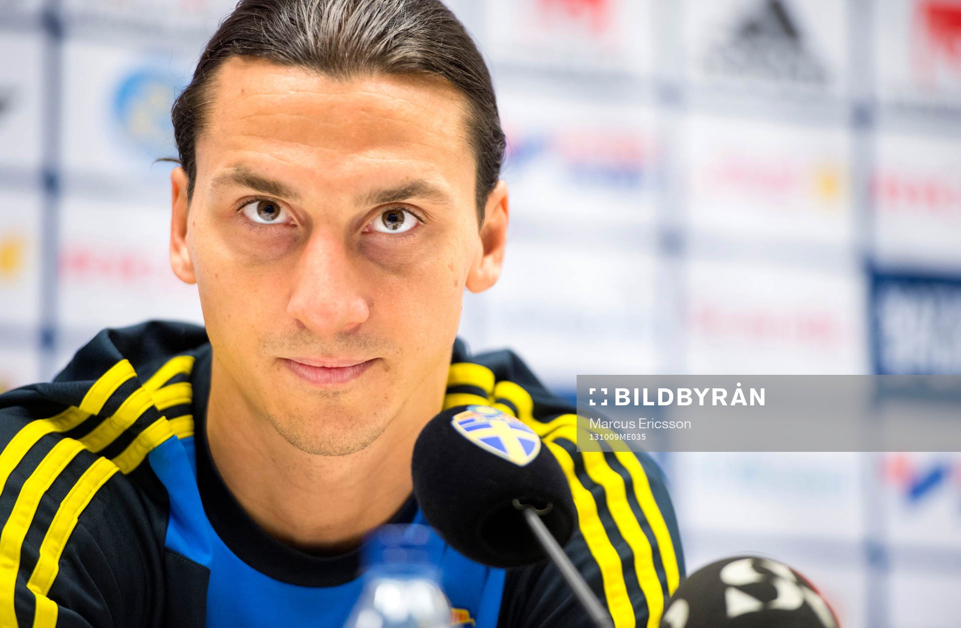 Presskonferens med Zlatan Ibrahimovic