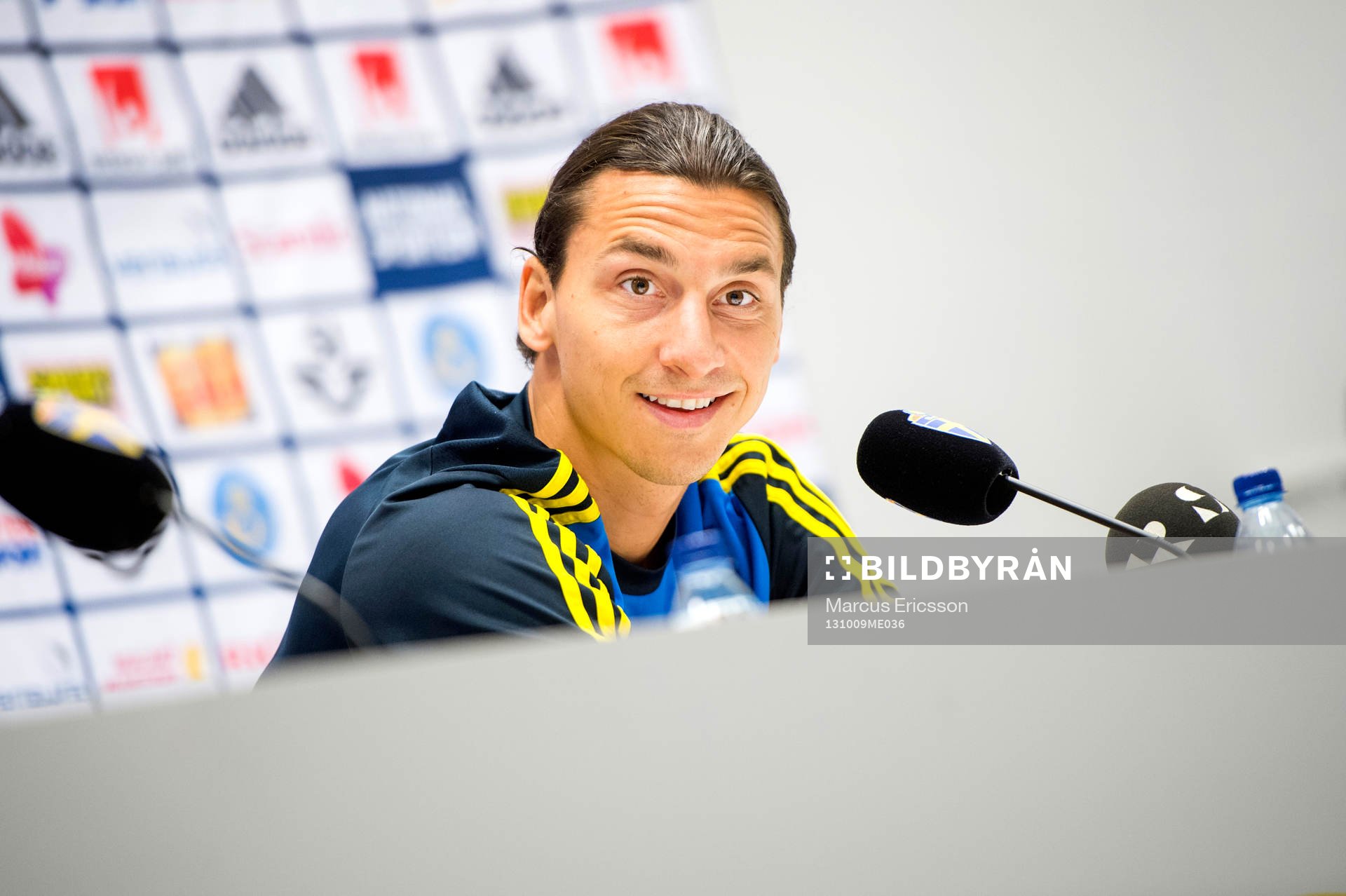 Presskonferens med Zlatan Ibrahimovic