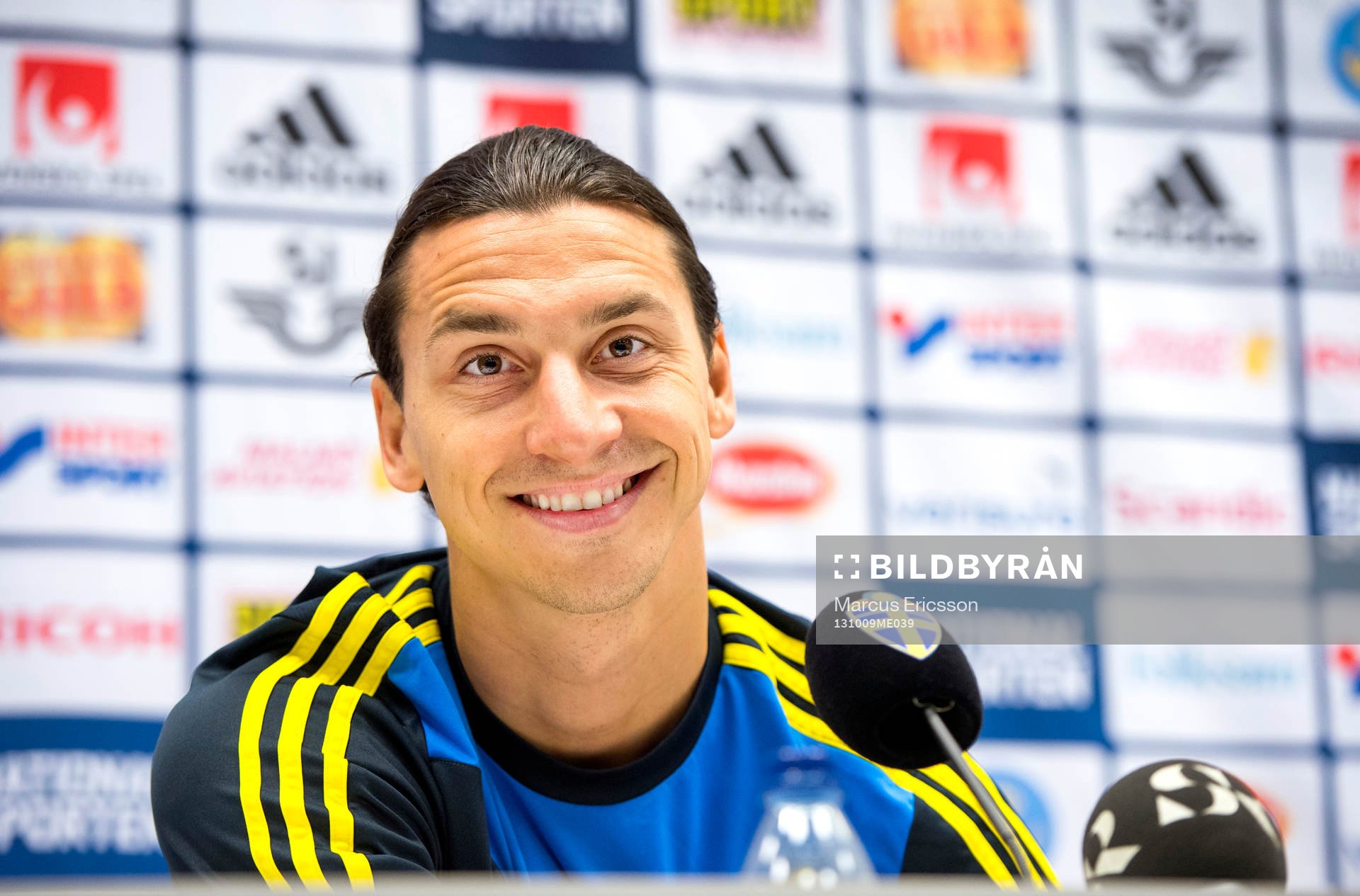 Presskonferens med Zlatan Ibrahimovic