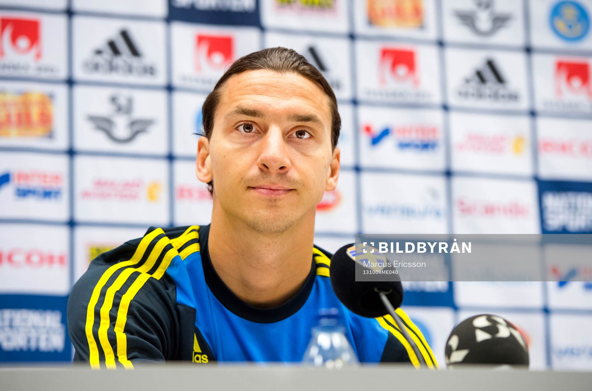 Presskonferens med Zlatan Ibrahimovic