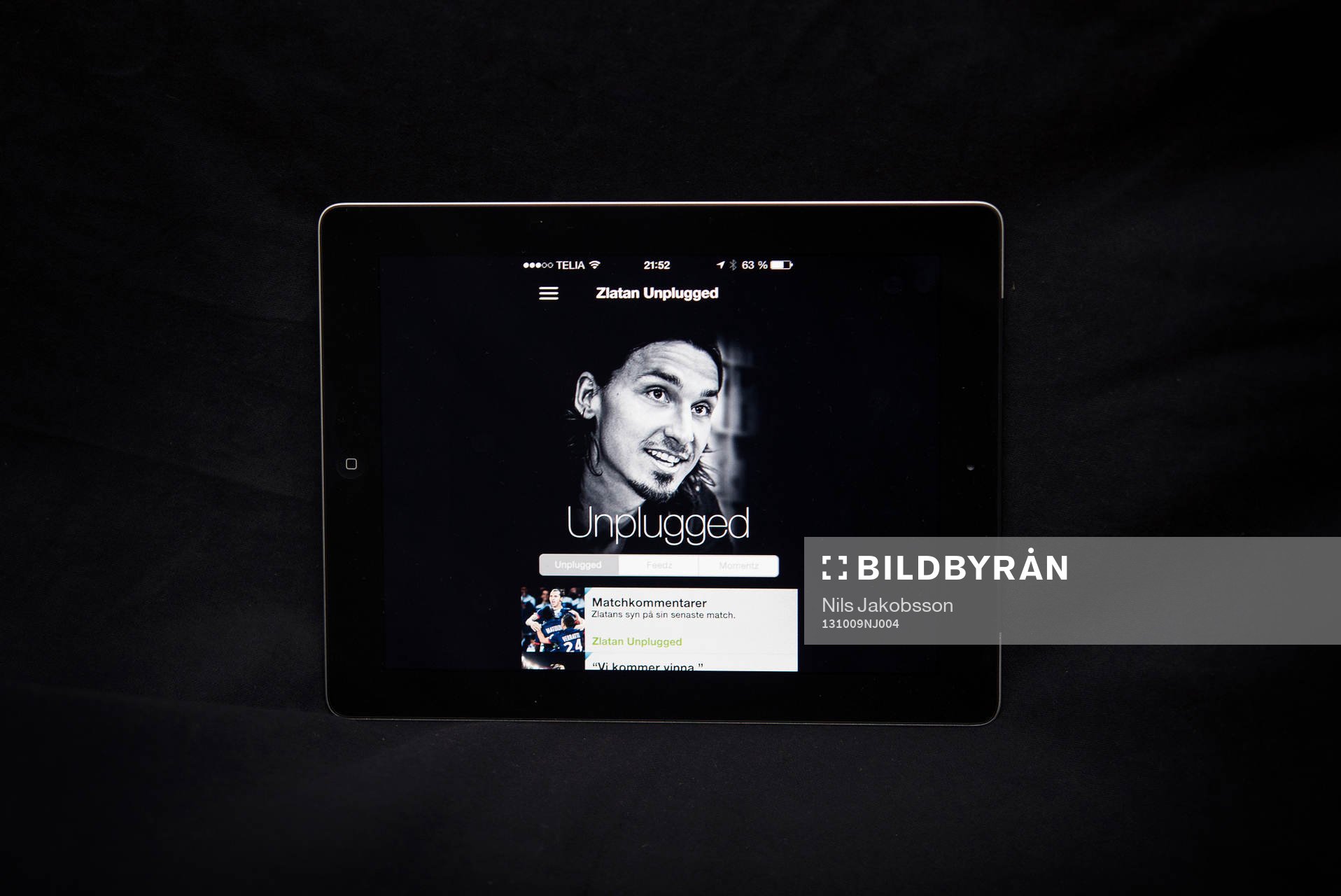 Zlatan Ibrahimovic lanserar sin app Zlatan Unplugged