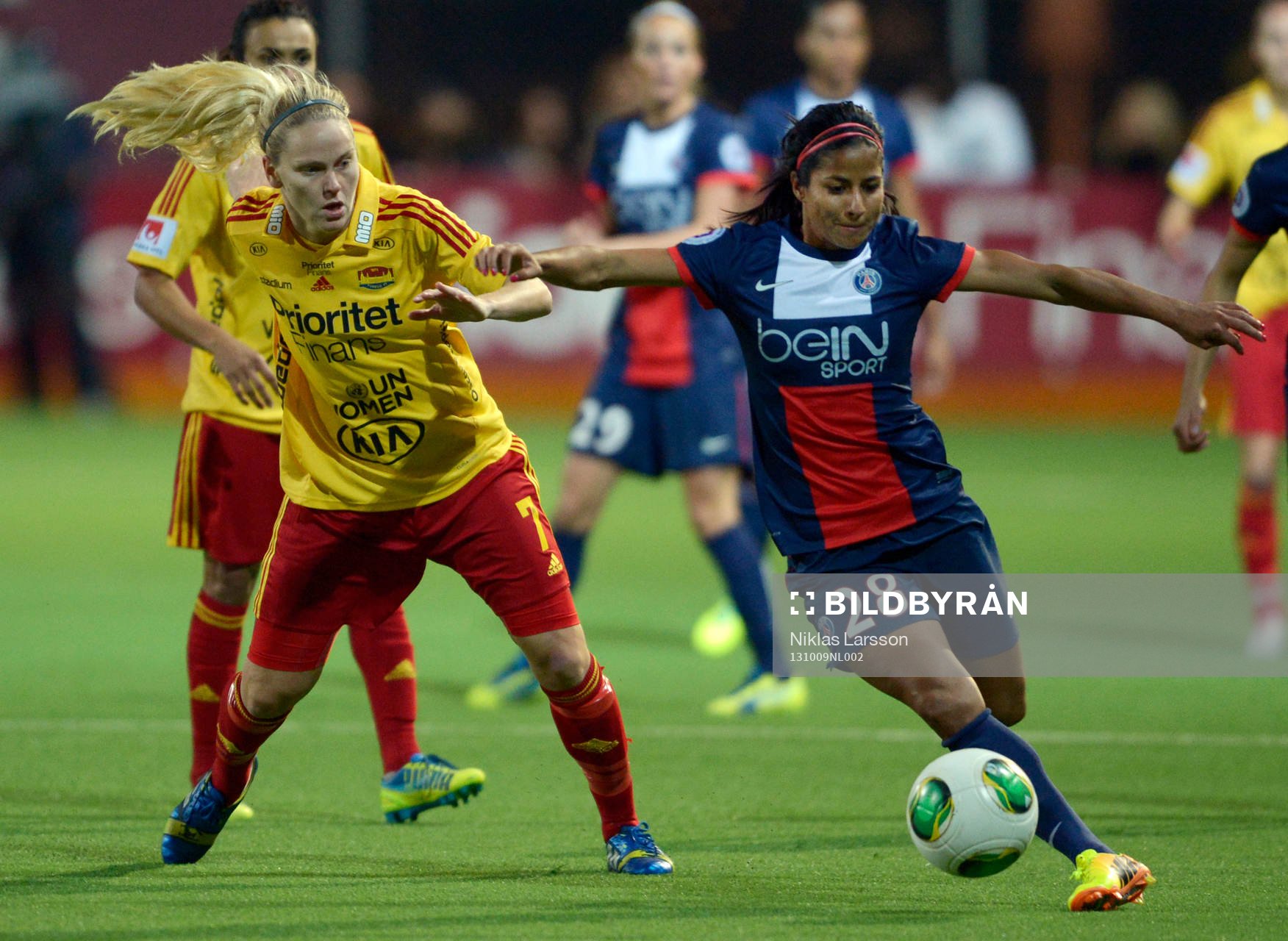 Lisa Dahlqvist, Tyresö och Shirley Cruz Trana, Paris