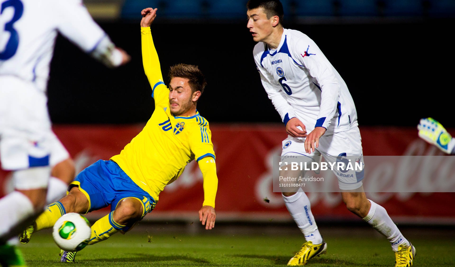 Sveriges Muamer Tankovic gör 2-1