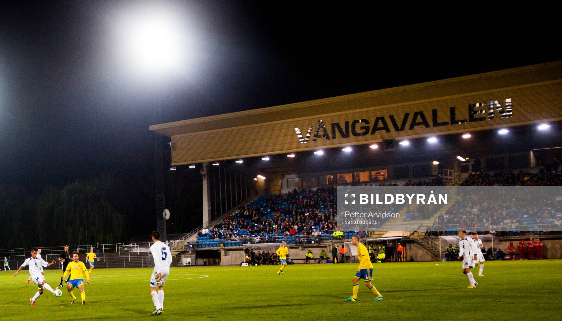 Generell översiktsbild på Vångavallen