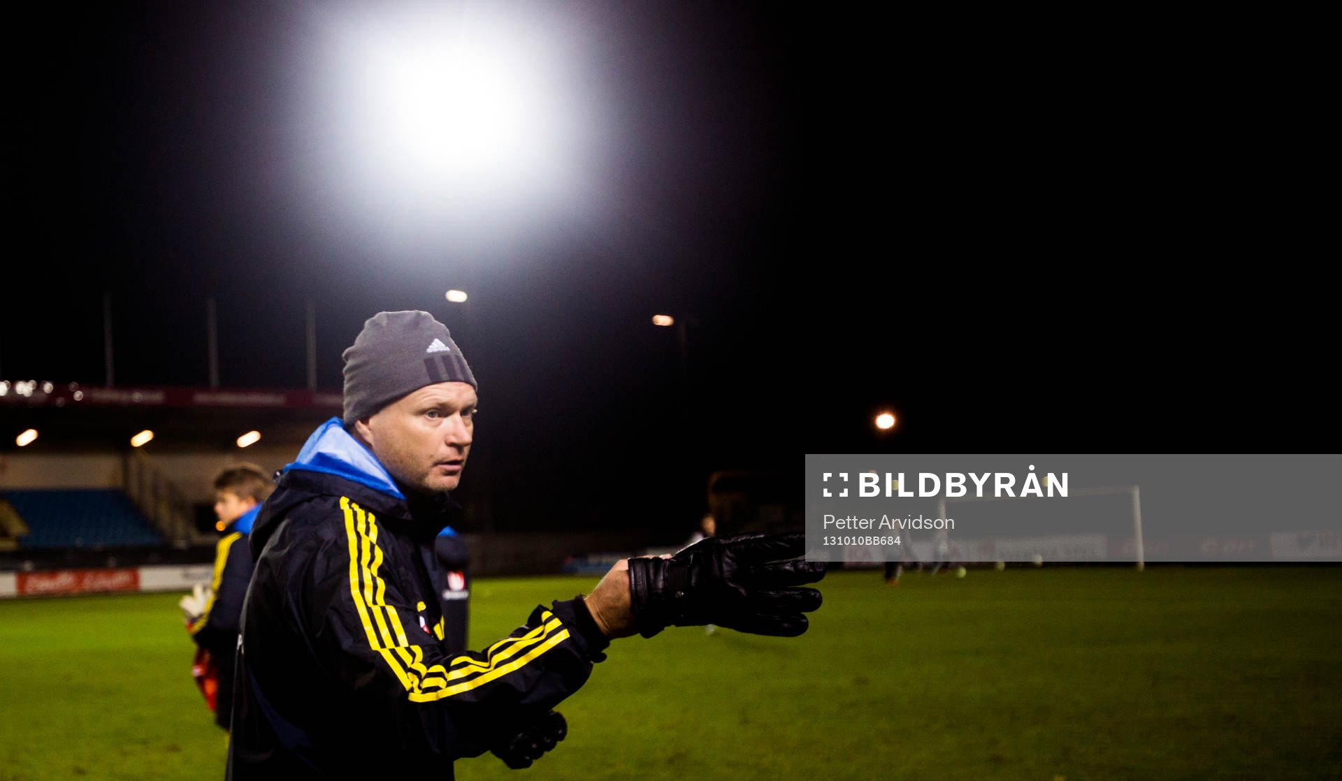 Sveriges tränare Tomas Turesson
