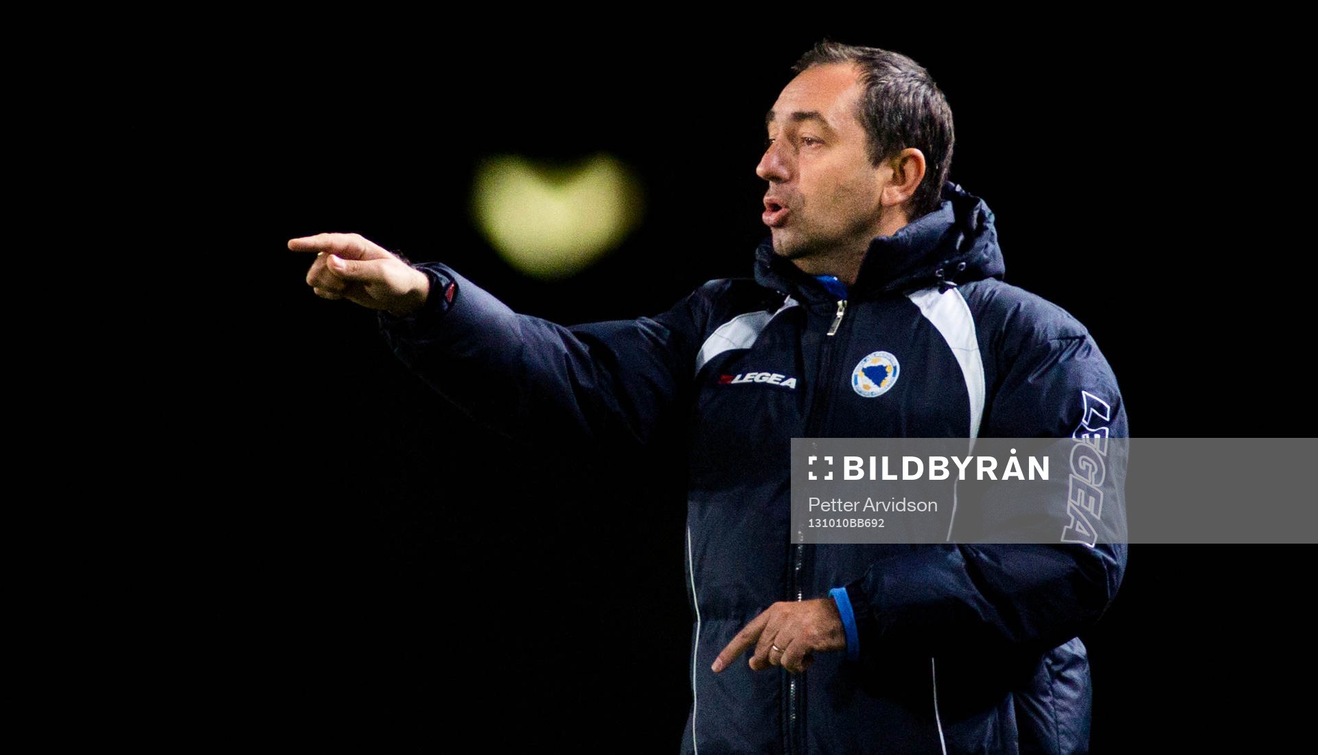 Bosnien-Hercegovinas tränare Karacic Toni