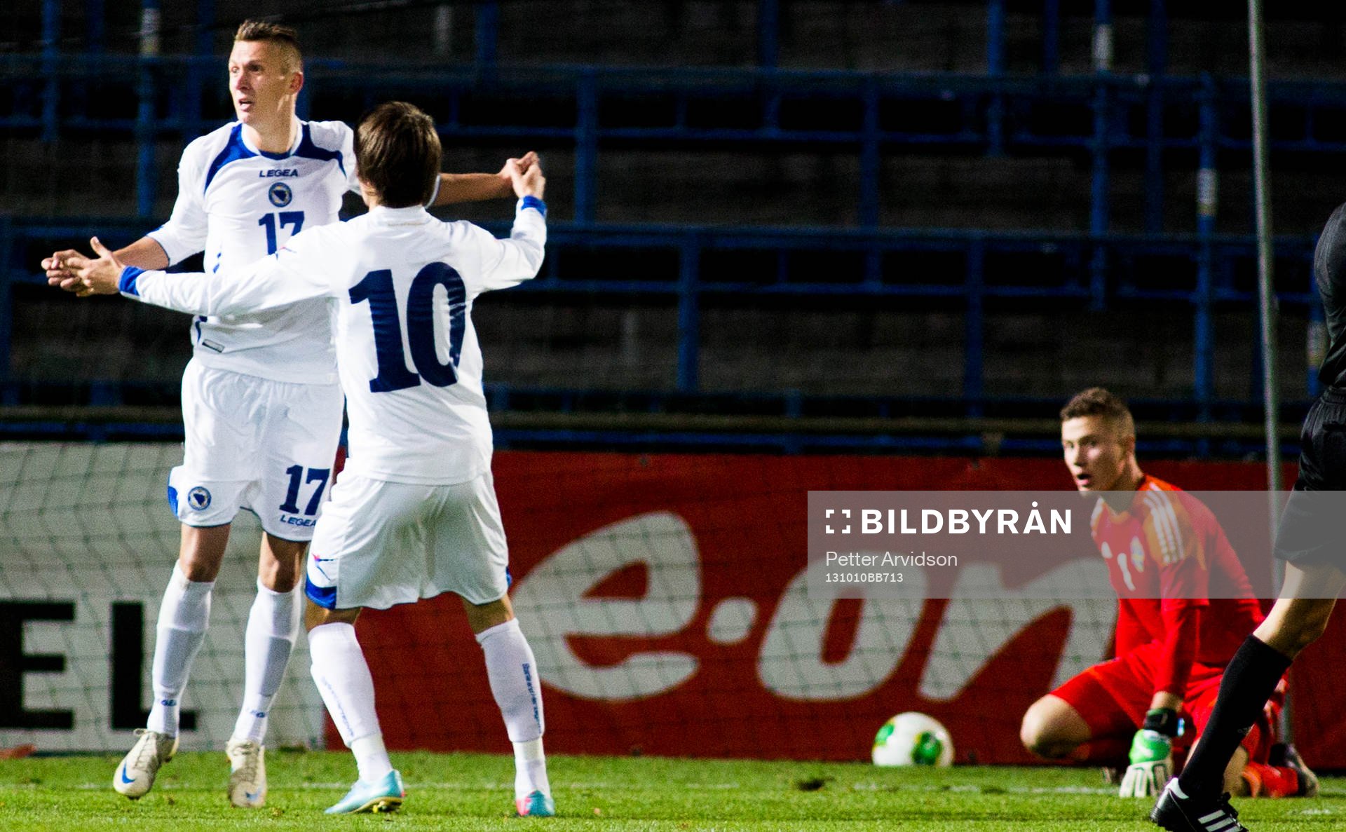 Bosnien-Hercegovinas Namir Alispahic jublar