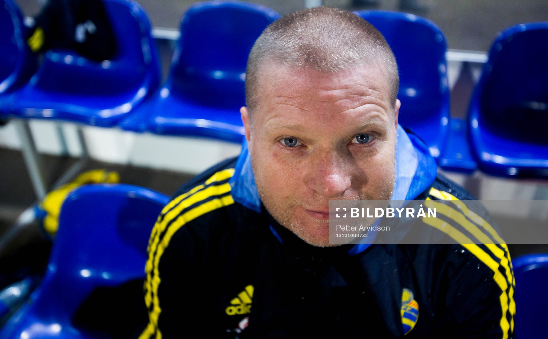 Sveriges tränare Tomas Turesson