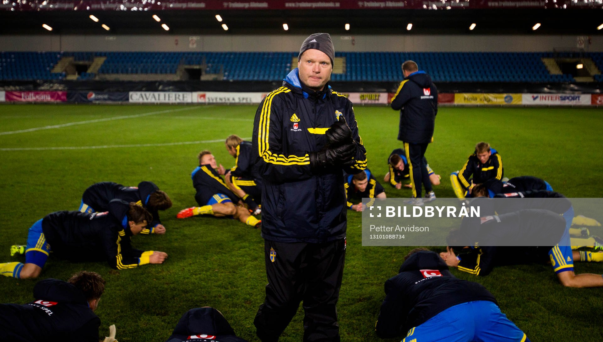 Sveriges tränare Tomas Turesson