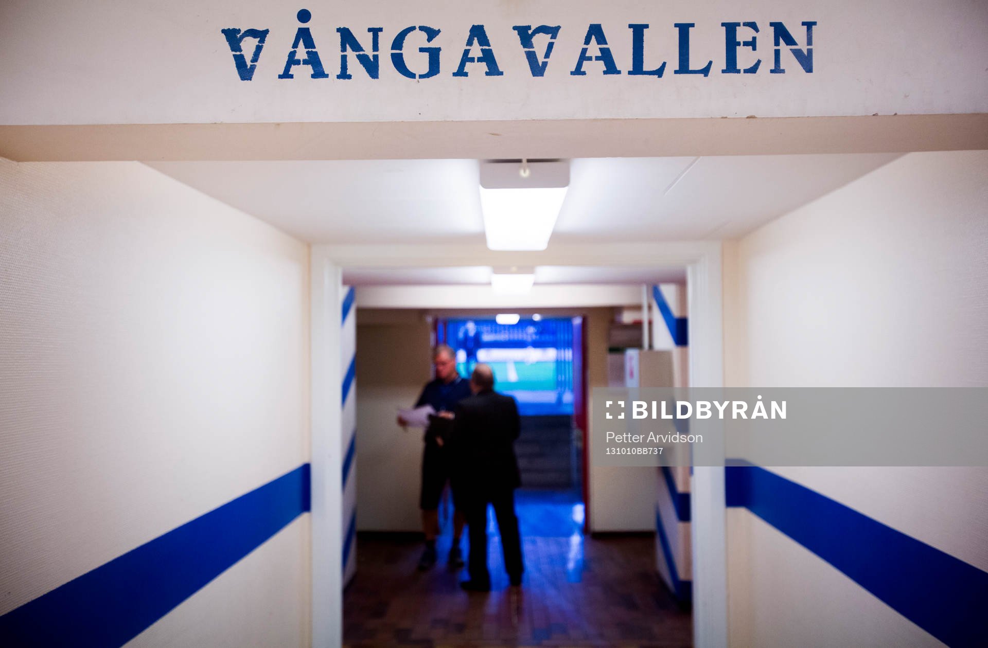 Spelargången på Vångavallen