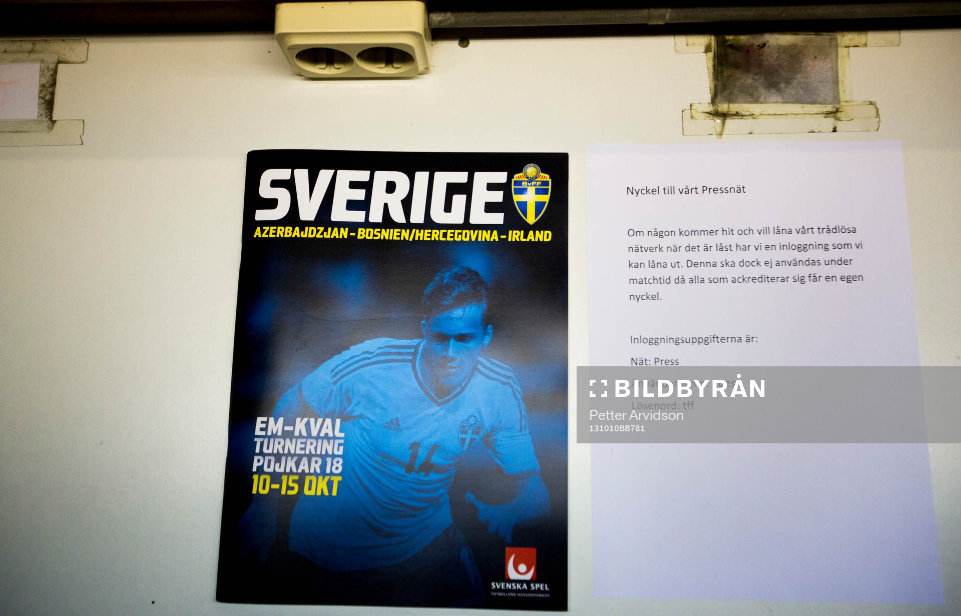Bilder bakom kulisserna från P18s EM-kvalet