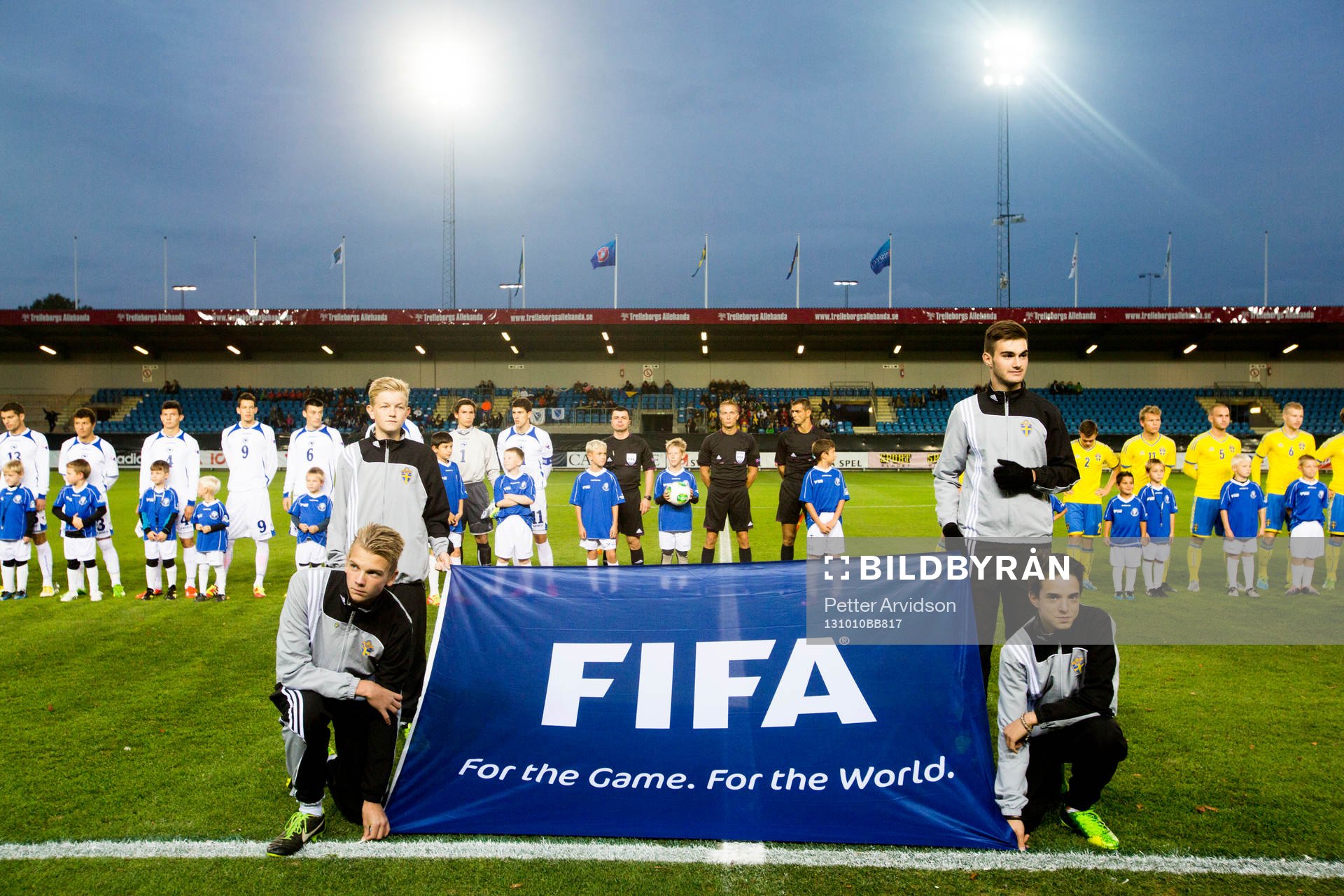 Bilder bakom kulisserna från P18s EM-kvalet