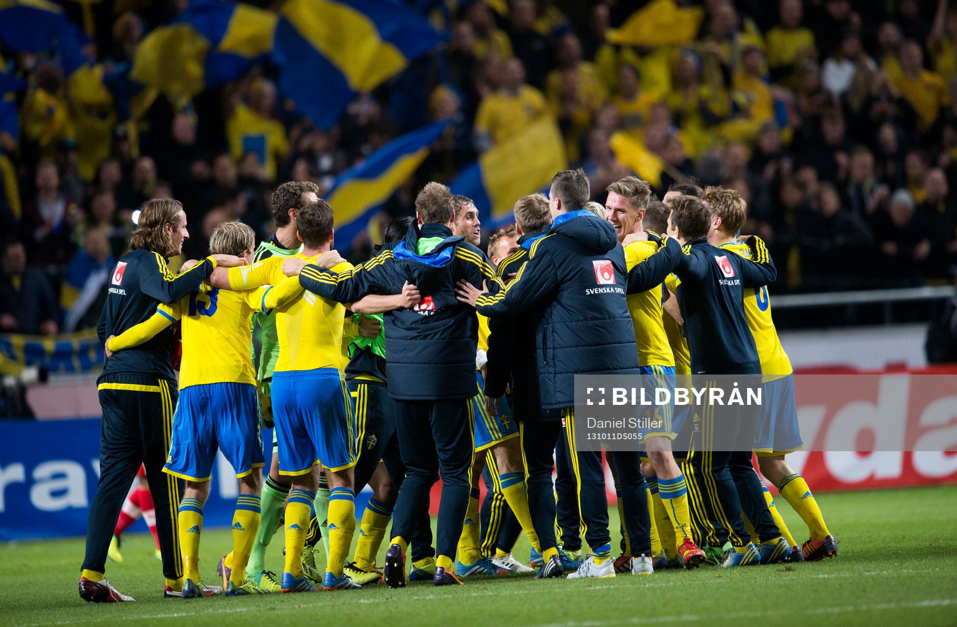 Sverige jublar