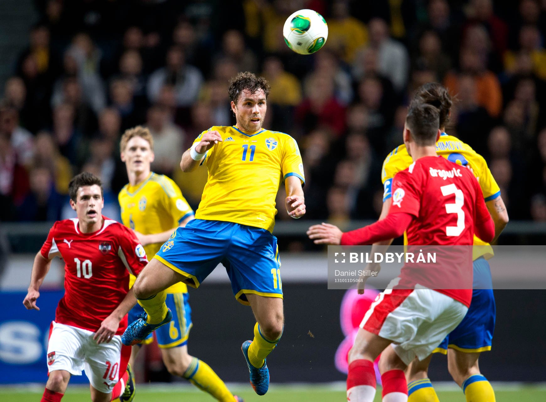 Sveriges Johan Elmander