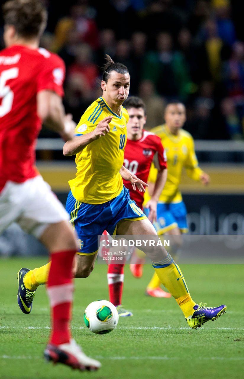 Sveriges Zlatan Ibrahimovic