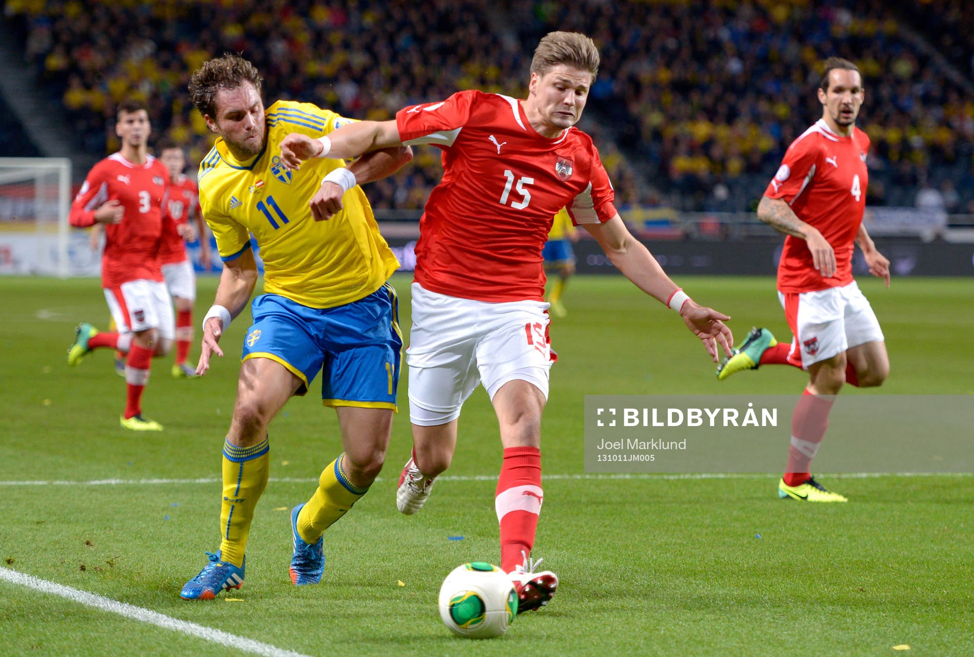 Sveriges Johan Elmander