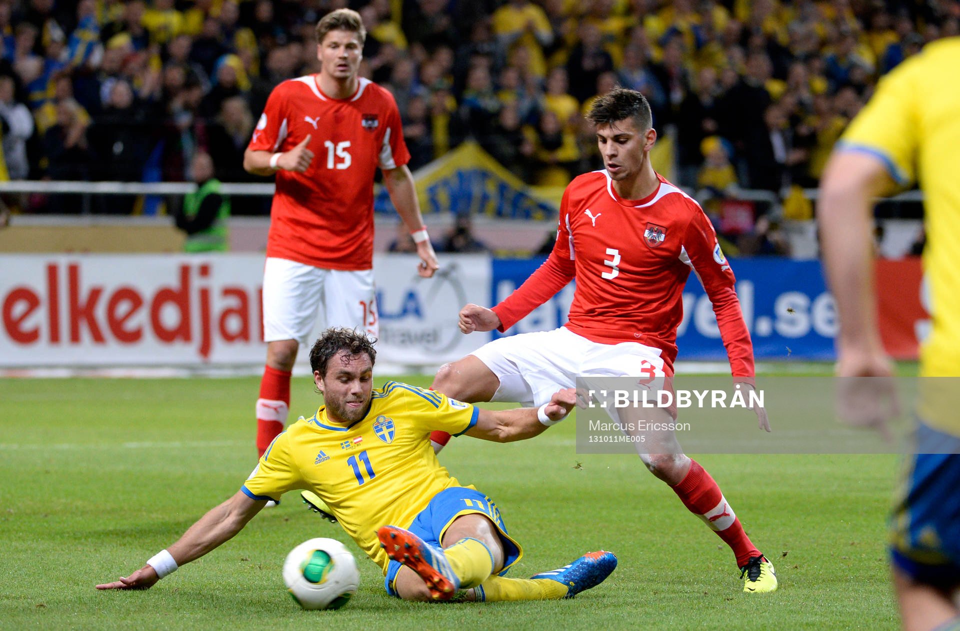 Sveriges Johan Elmander
