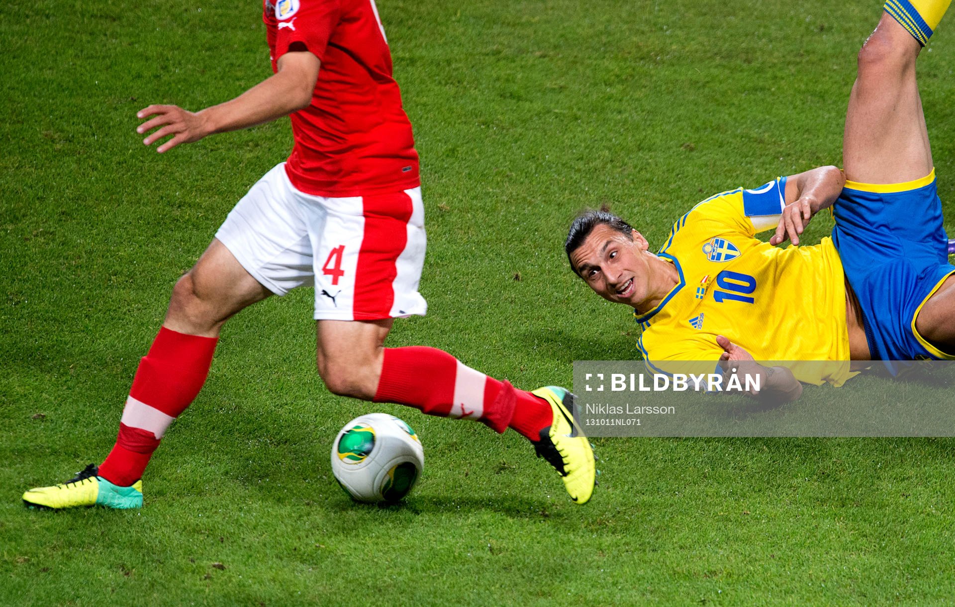 Sveriges Zlatan Ibrahimovic
