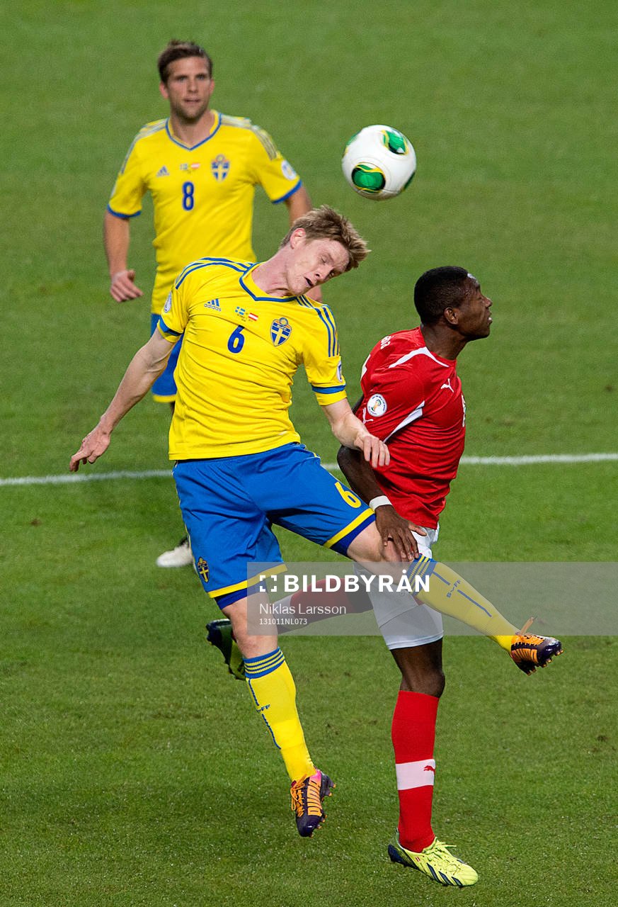 Sveriges Rasmus Elm och Österrikes  David Alaba