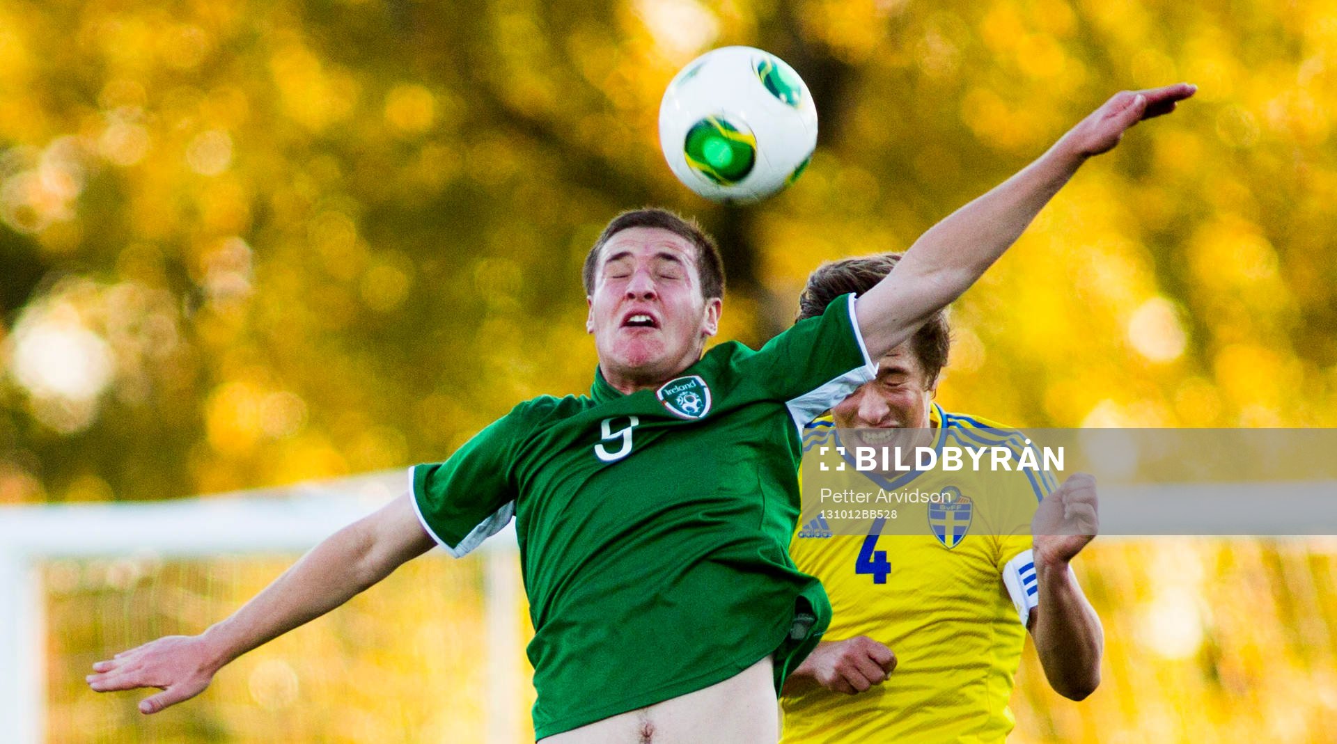 Irlands Alan O Sullivan i nickduell med Sveriges Johan