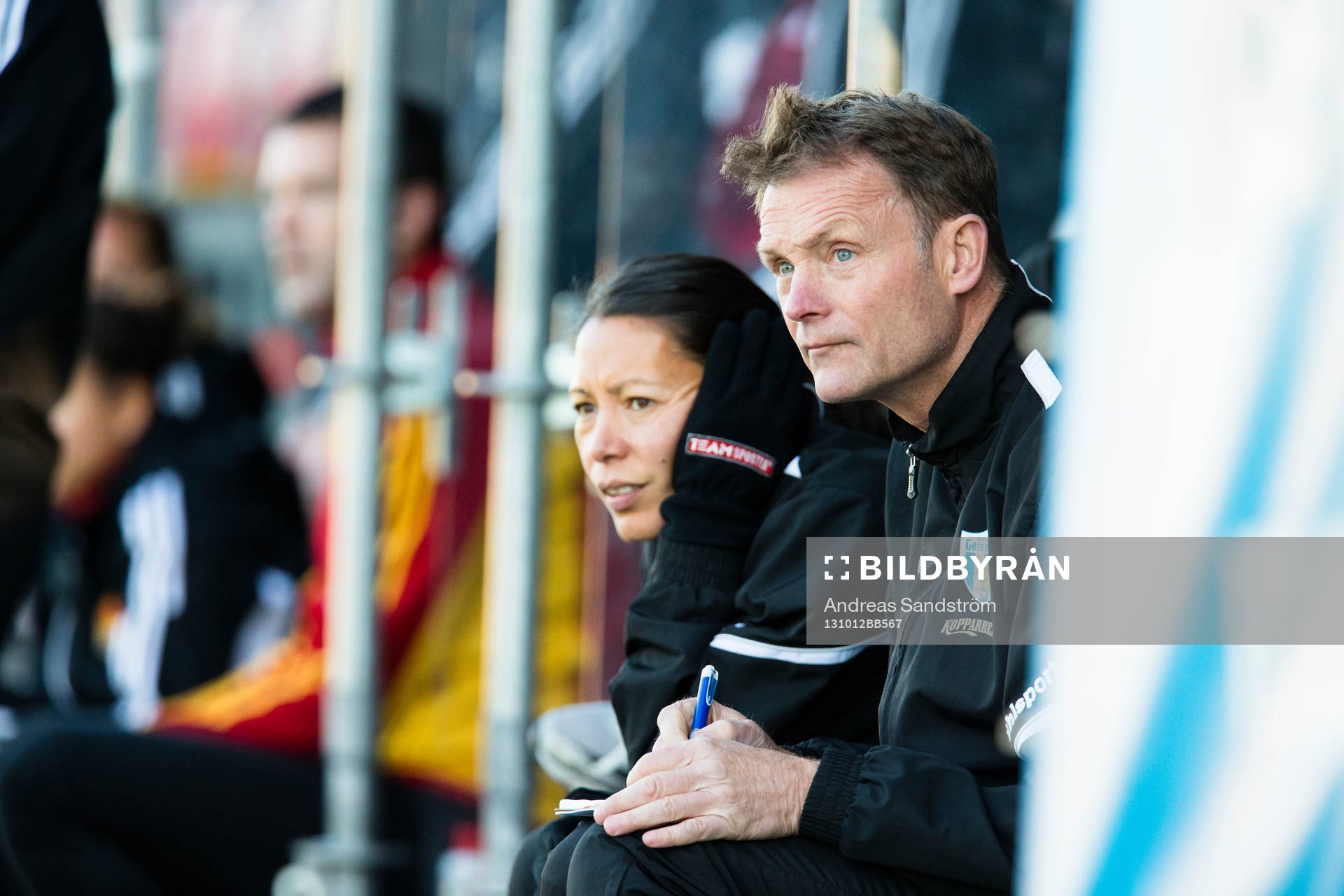 Kopparbergs Göteborgs tränare Torbjörn Nilsson och