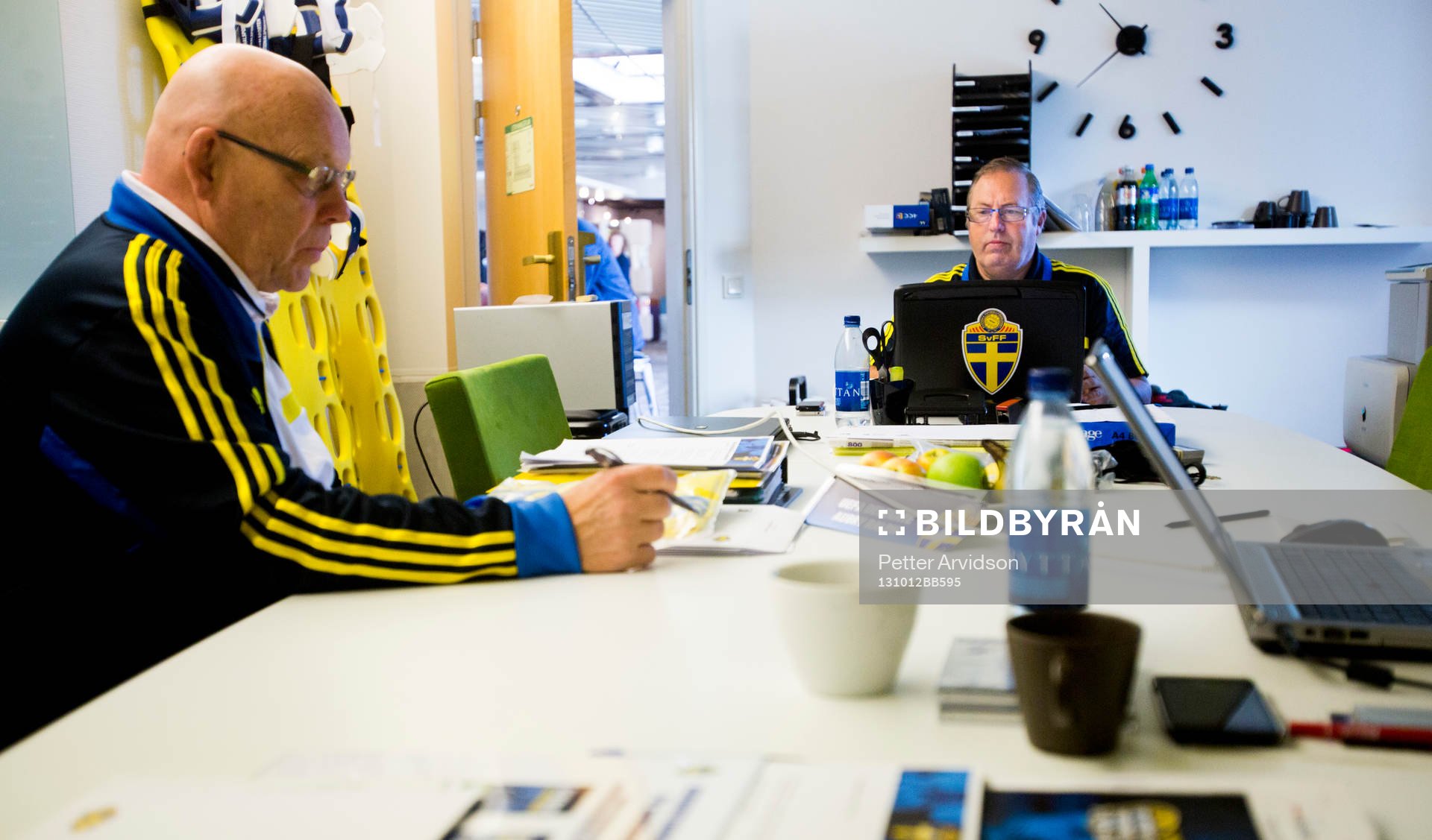 Bilder bakom kulisserna från P18s EM-kvalet